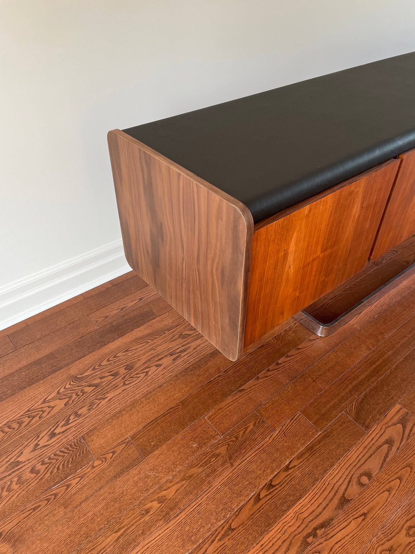 Ste. Marie & Laurent Rosewood & Chrome Executive Credenza