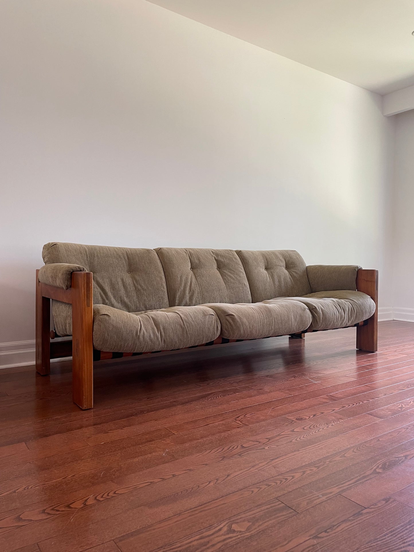 Walnut Sling Sofa c/o Paul Arno, Habitat 67