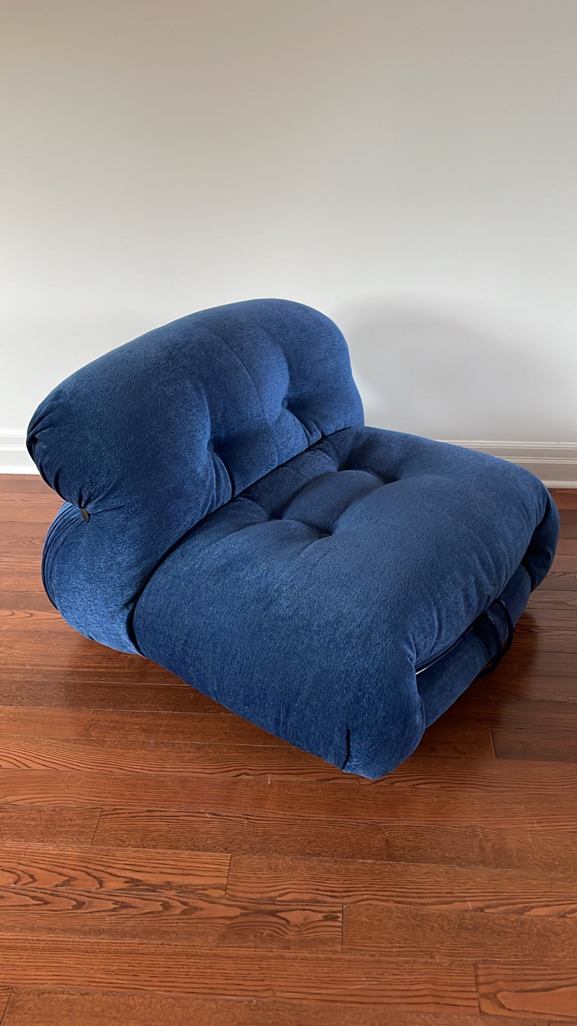 Soriana Lounge Chairs with Pouf by Afra & Tobia Scarpa for Cassina