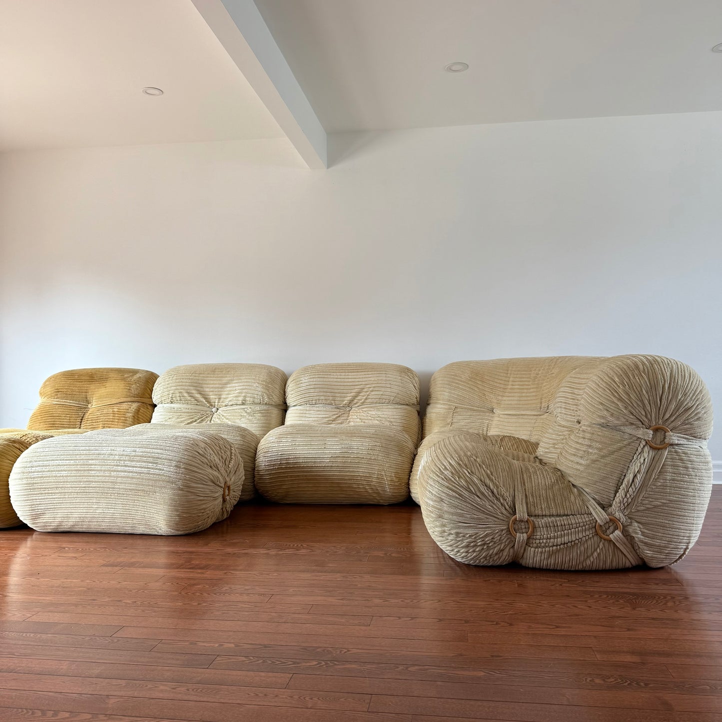 Modular Lounge Chair & Ottoman, 1970s