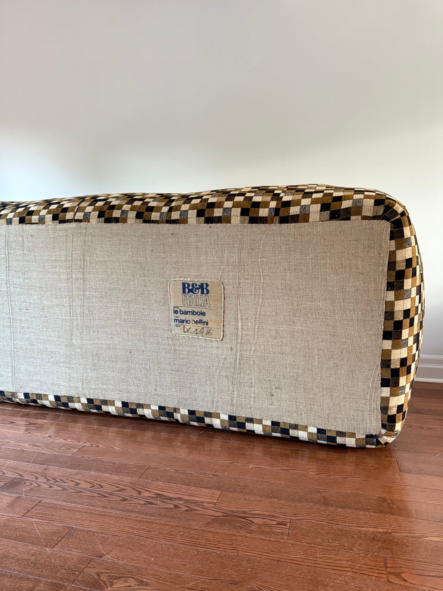 Le Bambole Sofa by Mario Bellini for B&B Italia, 1976