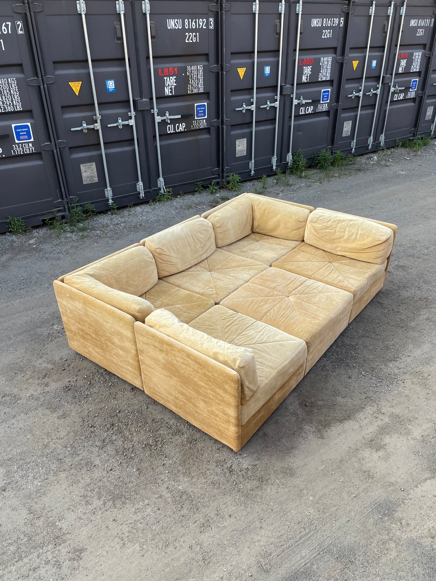 Selig Playpen Style Modular Sofa