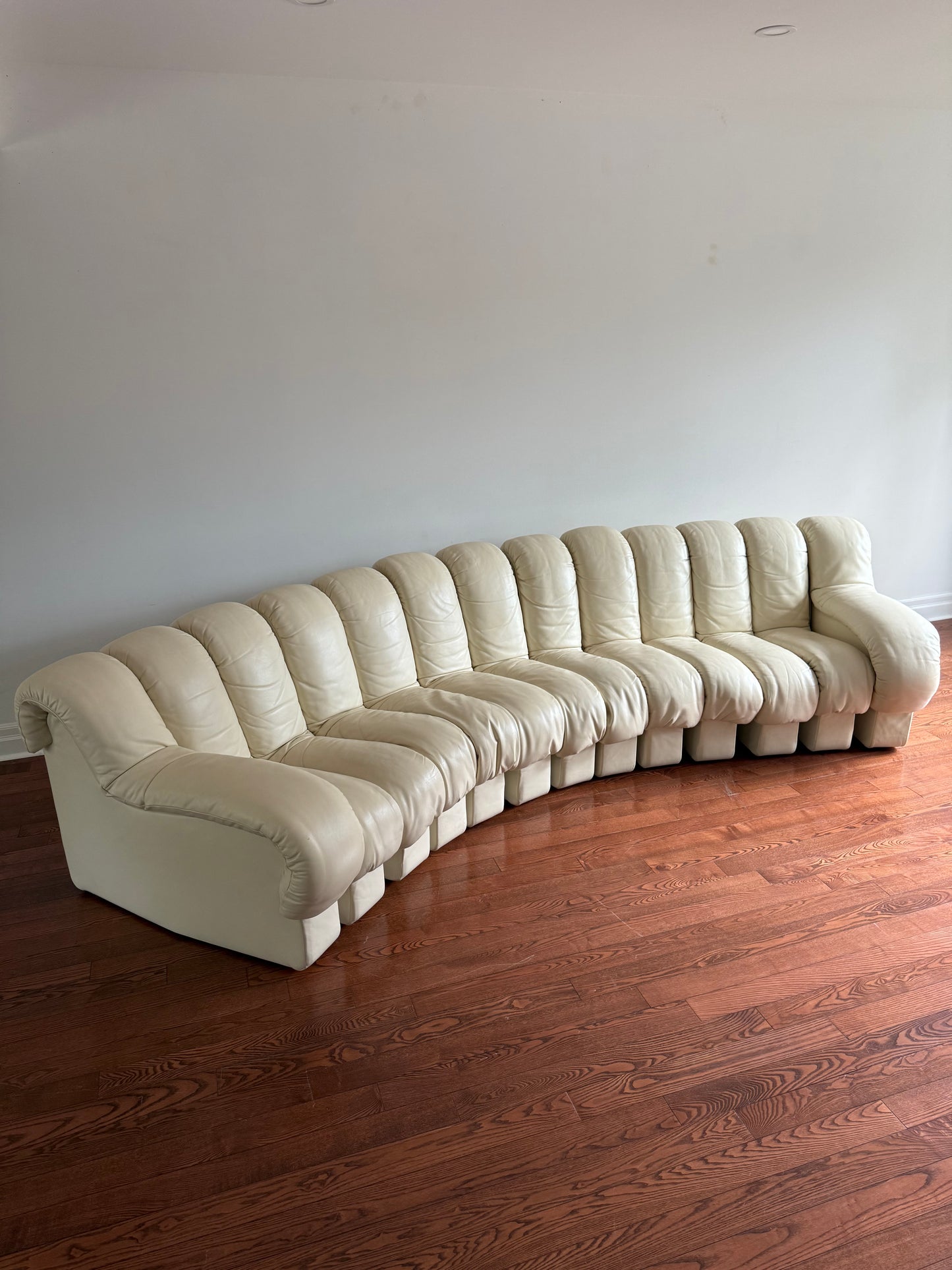 de Sede DS-600 13 Element ''Non Stop'' Sectional Sofa by Ueli Berger, Eleanora Peduzzi-Riva & Hans Ulrich, 1970s