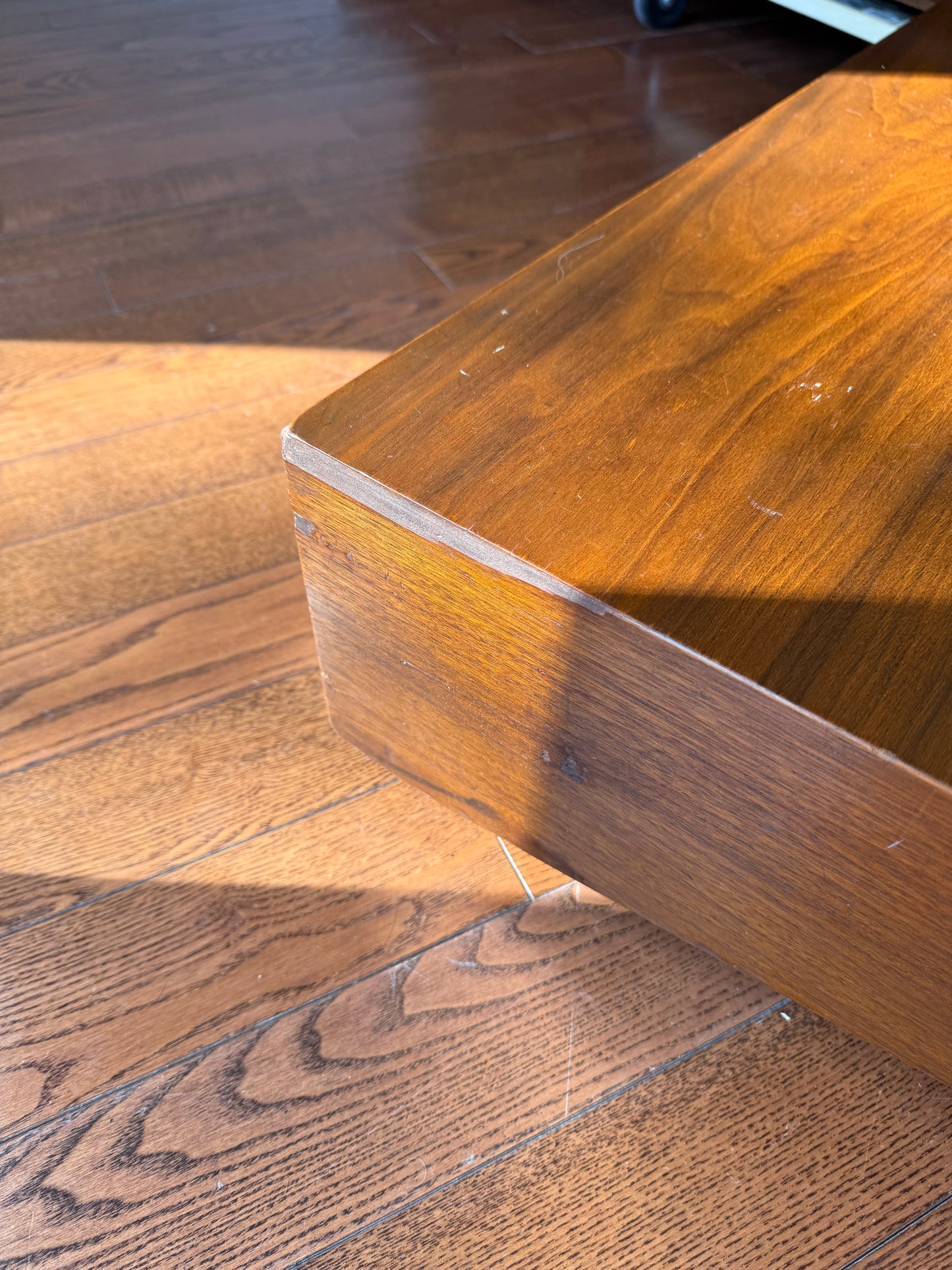 Walnut Platform Armchair Attributed to Adrian Pearsall, 1960s