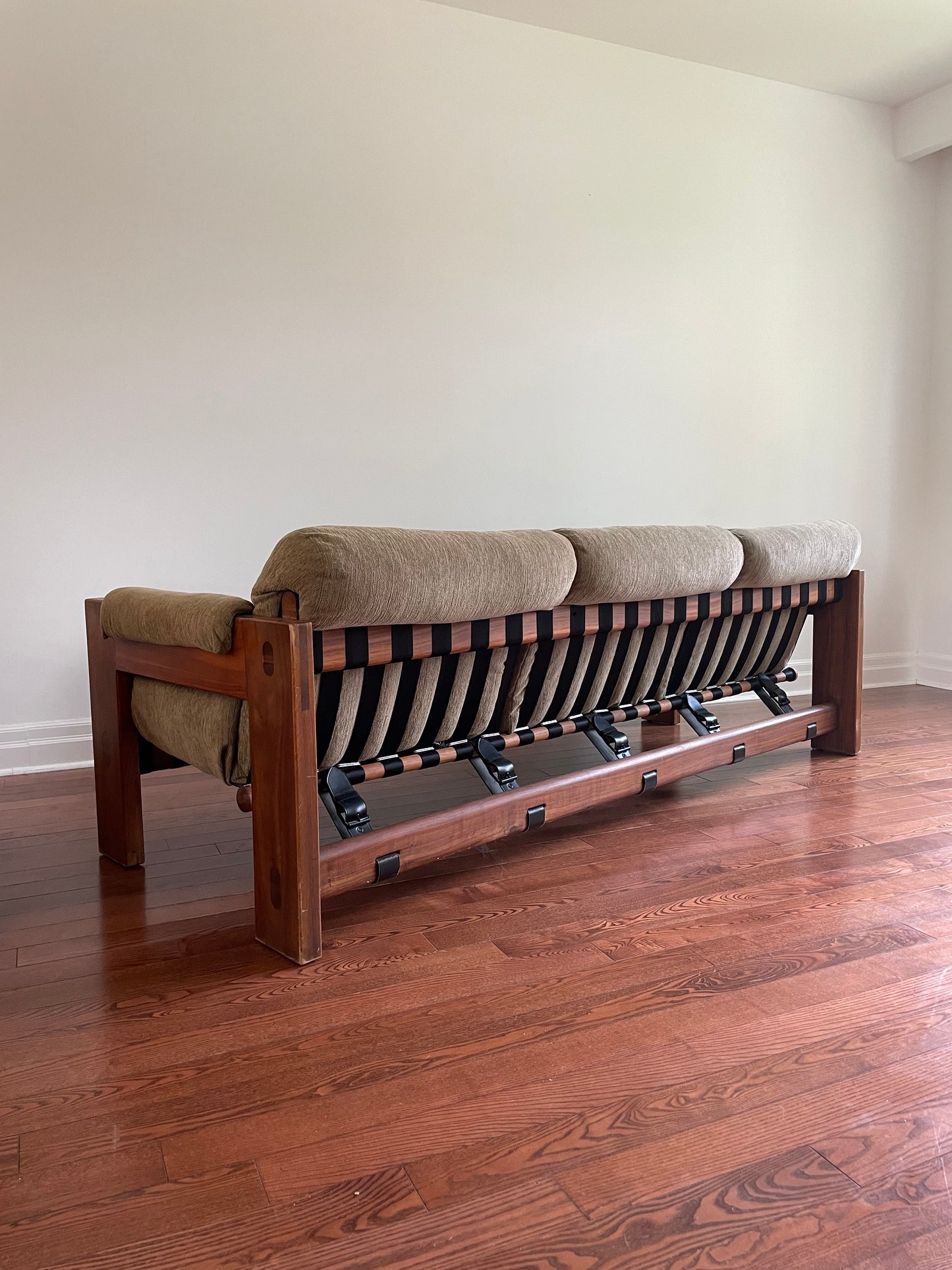 Walnut Sling Sofa c/o Paul Arno, Habitat 67