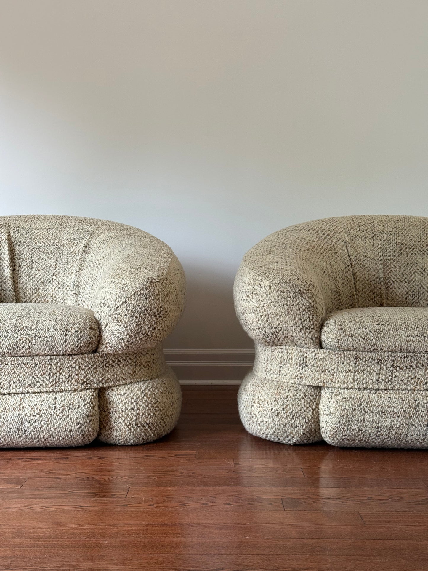 Tweed Lounge Chairs
