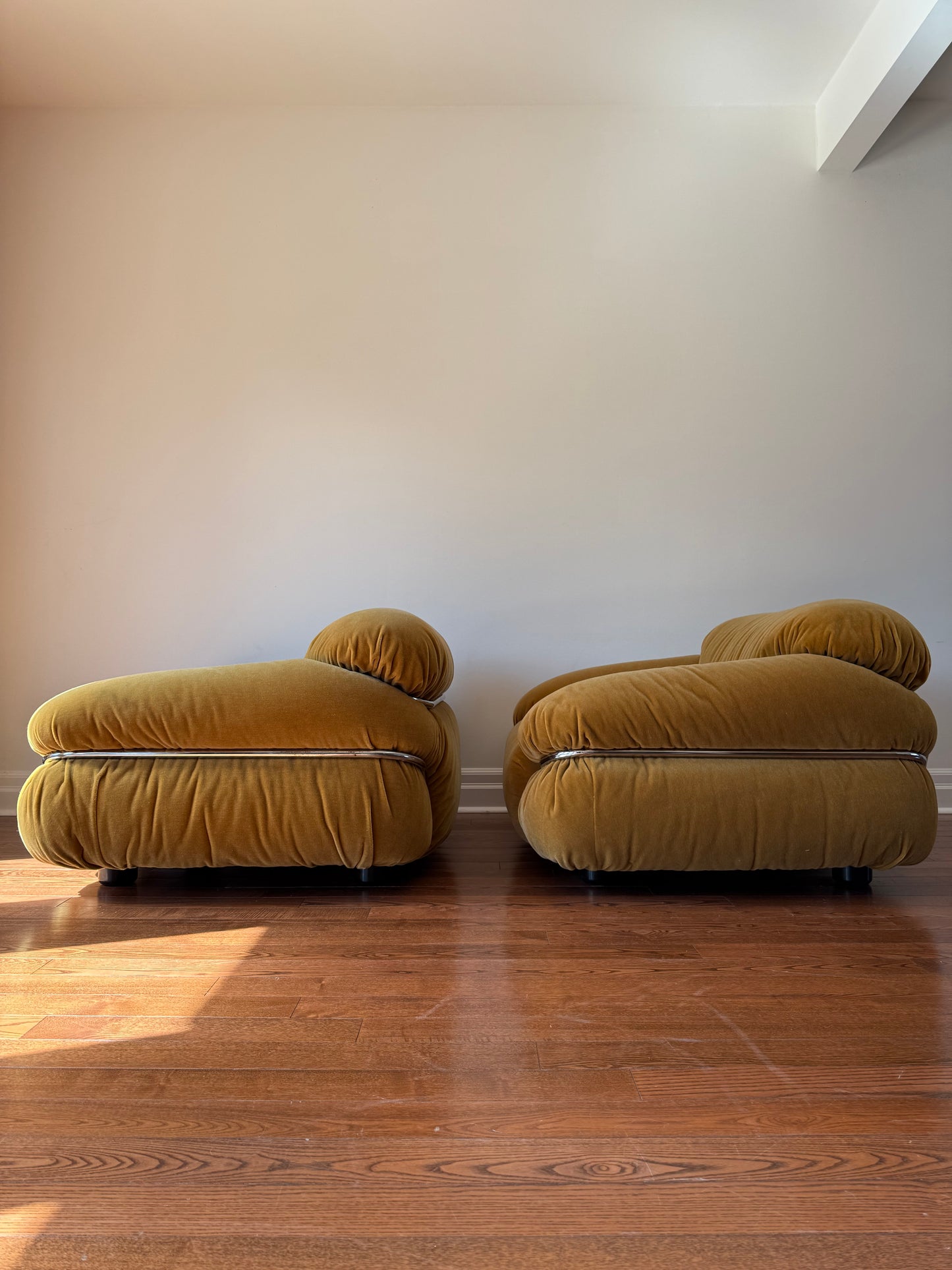Sesann Armchairs by Gianfranco Frattini for Cassina