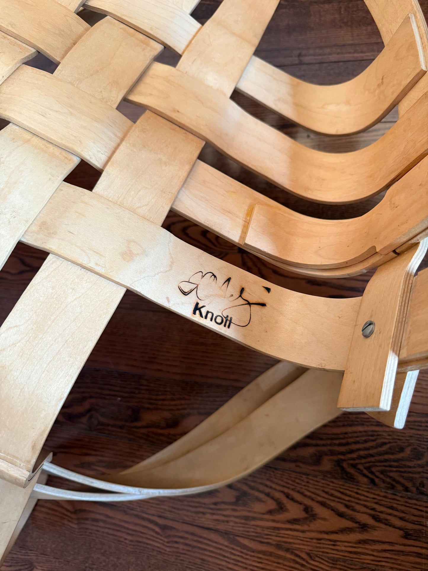 4 x Frank Gehry Cross Check Chairs by Knoll