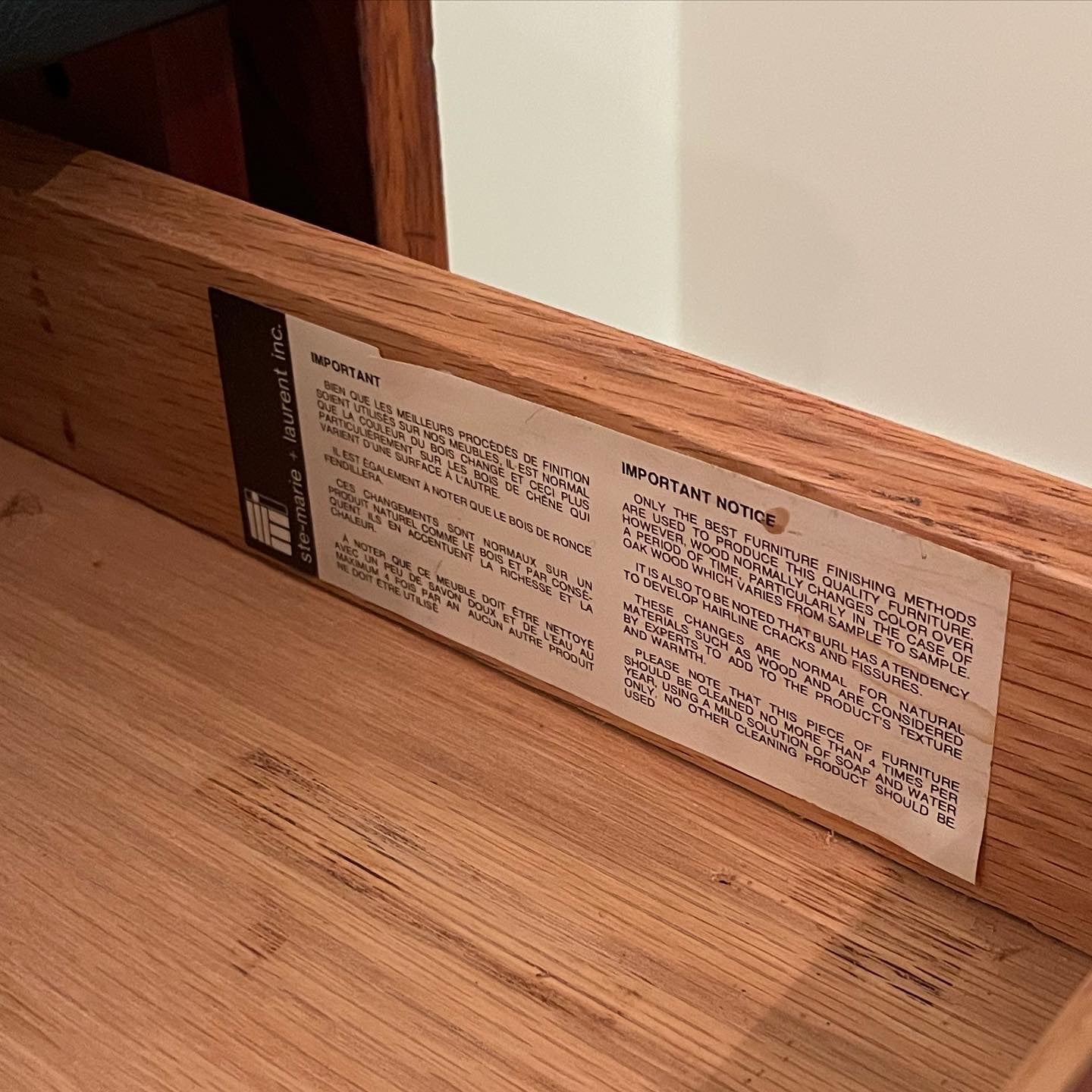 Ste Marie & Laurent Rosewood Executive Credenza