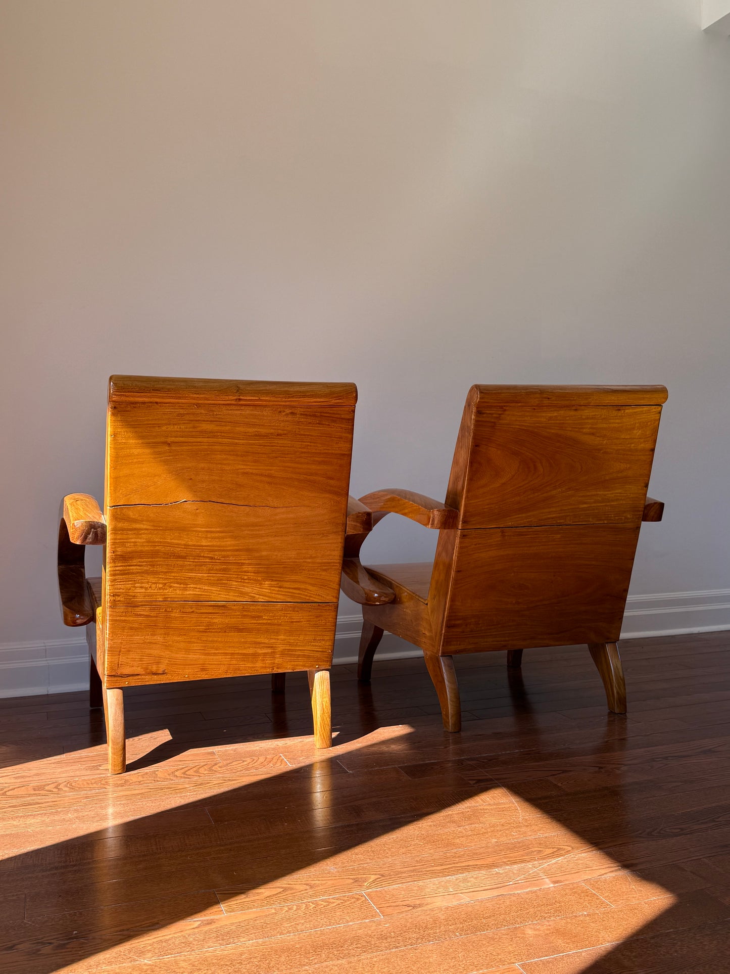 Art Deco Bentwood Arm Chairs