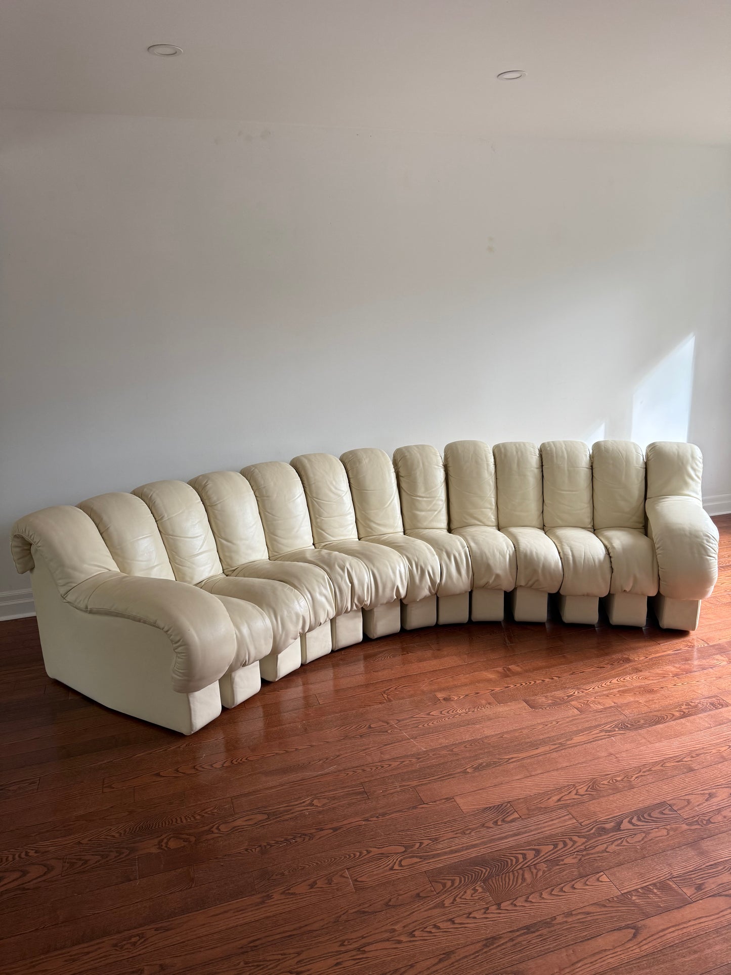 de Sede DS-600 13 Element ''Non Stop'' Sectional Sofa by Ueli Berger, Eleanora Peduzzi-Riva & Hans Ulrich, 1970s