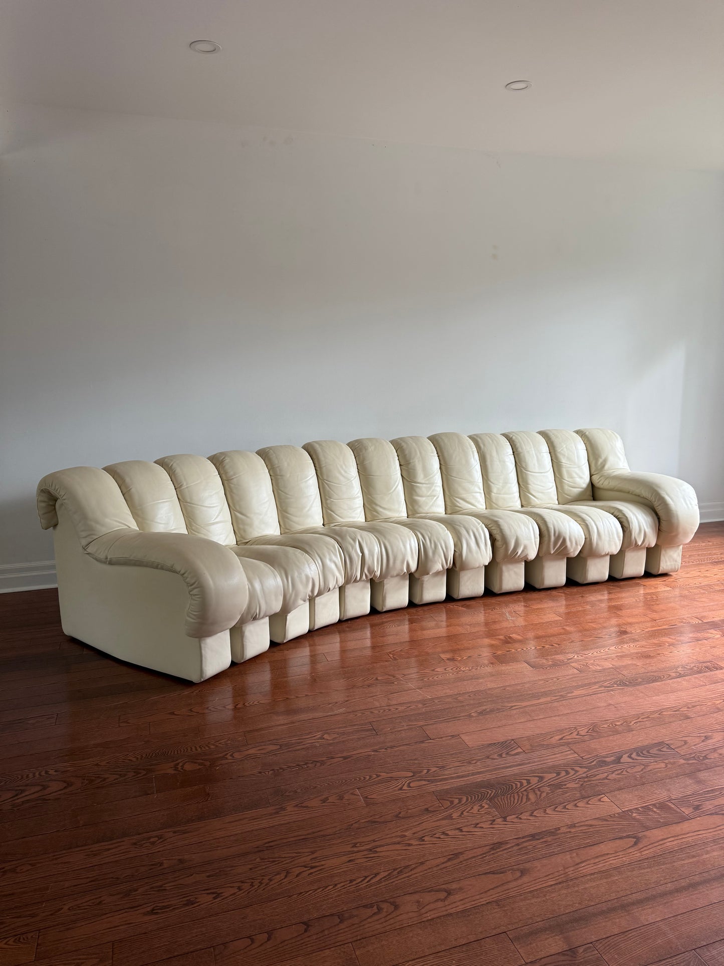 de Sede DS-600 13 Element ''Non Stop'' Sectional Sofa by Ueli Berger, Eleanora Peduzzi-Riva & Hans Ulrich, 1970s