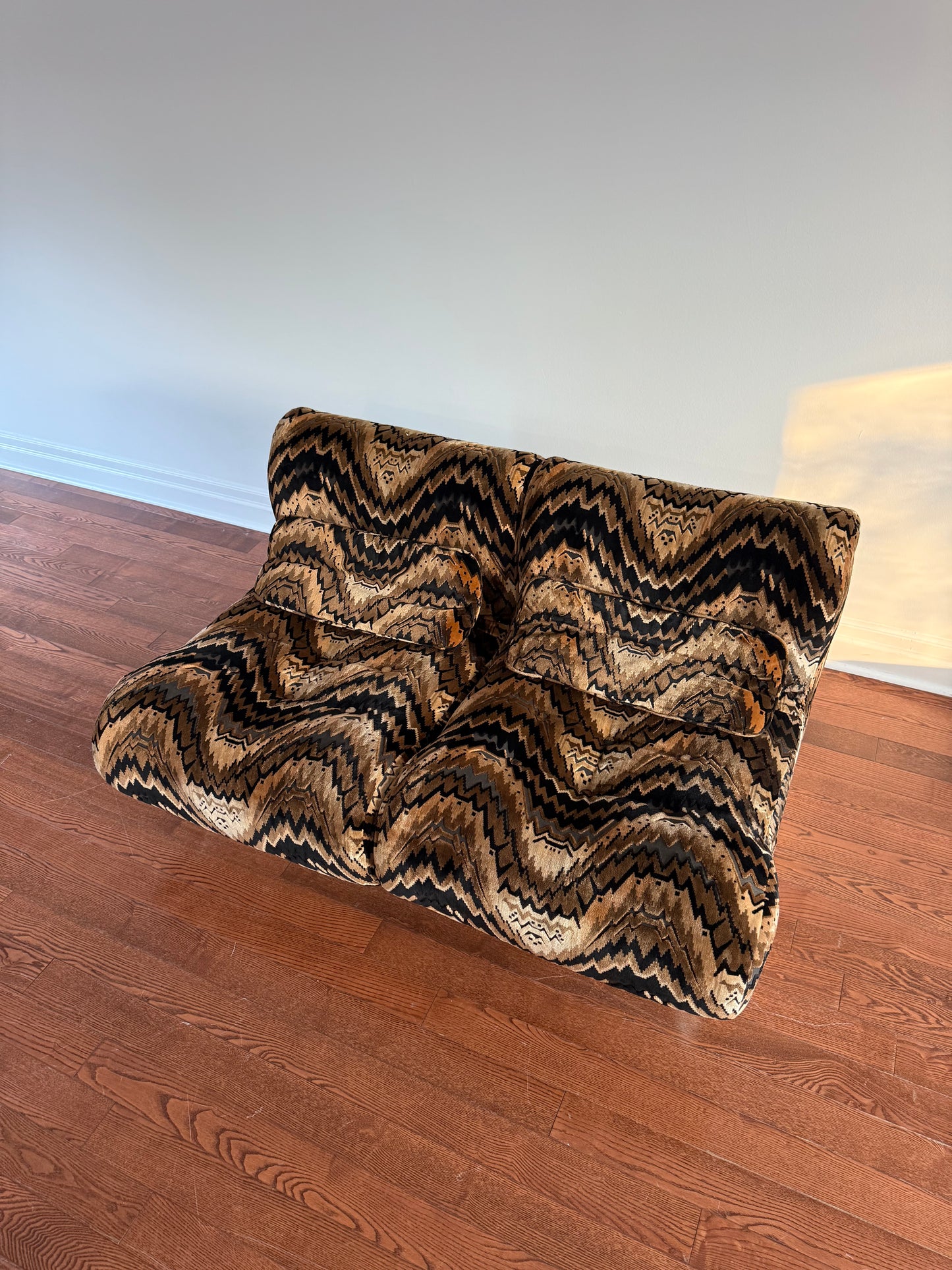 Barbican Chenille Loveseat, 1970s