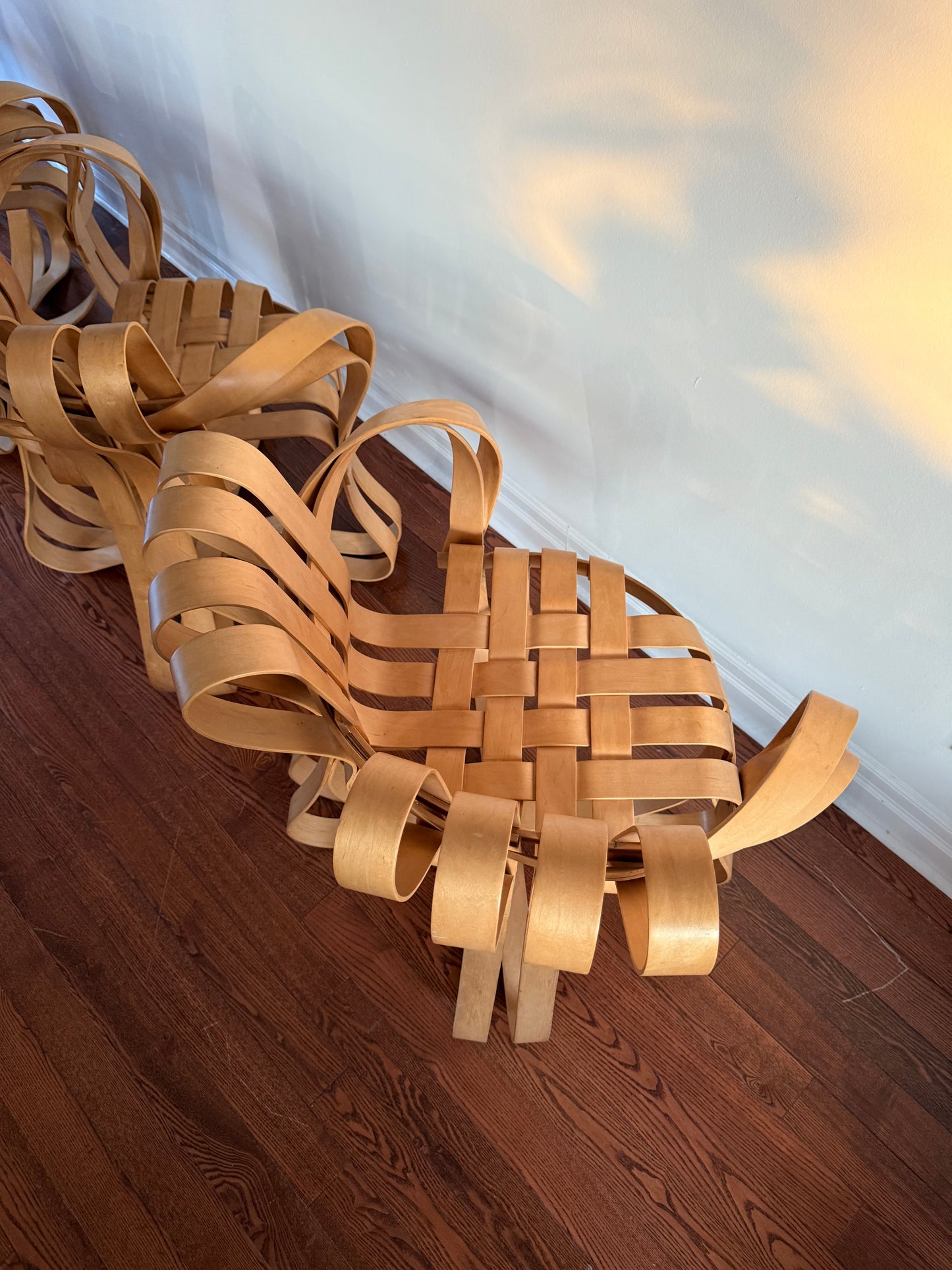 4 x Frank Gehry Cross Check Chairs by Knoll