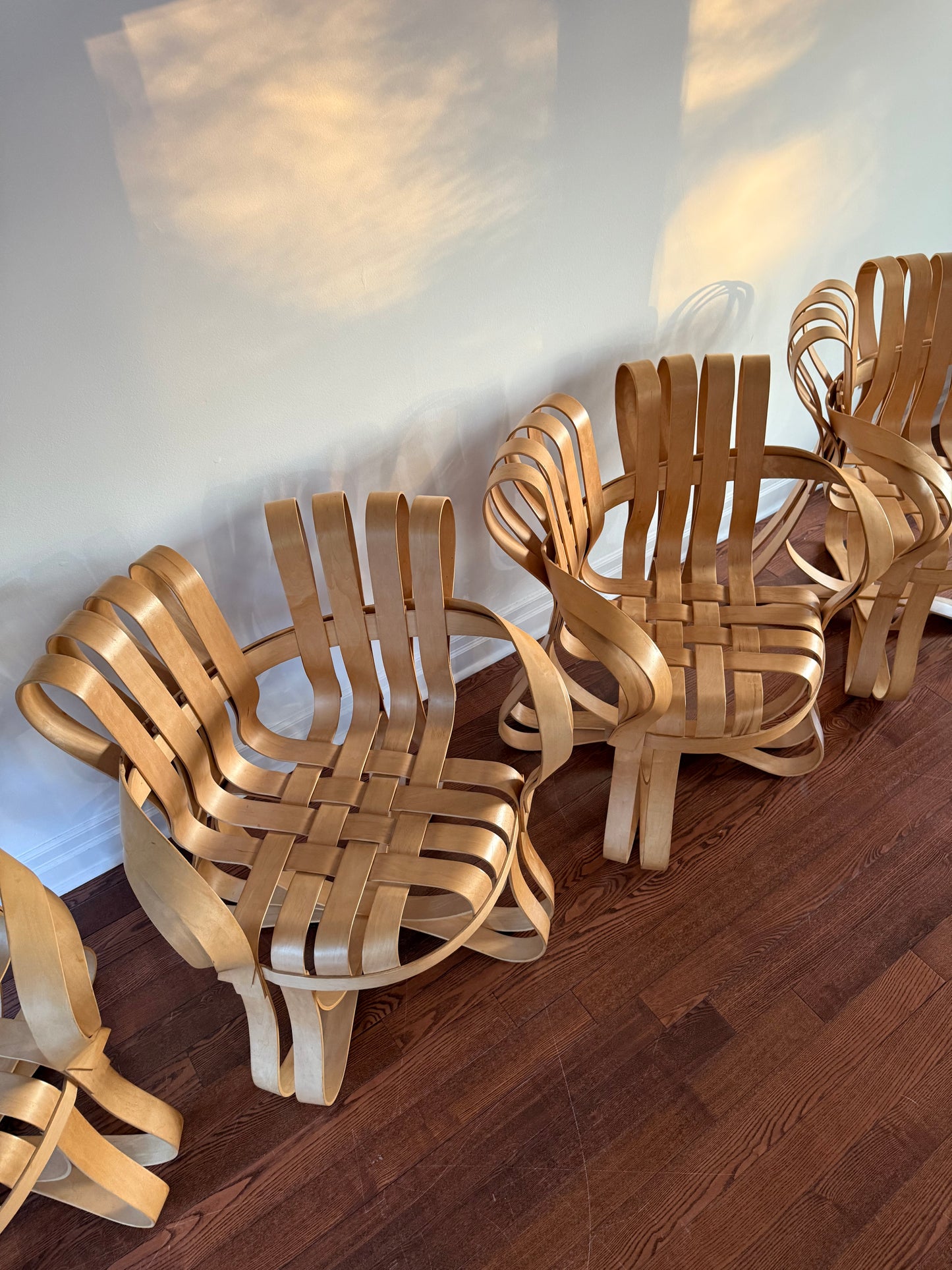 4 x Frank Gehry Cross Check Chairs by Knoll