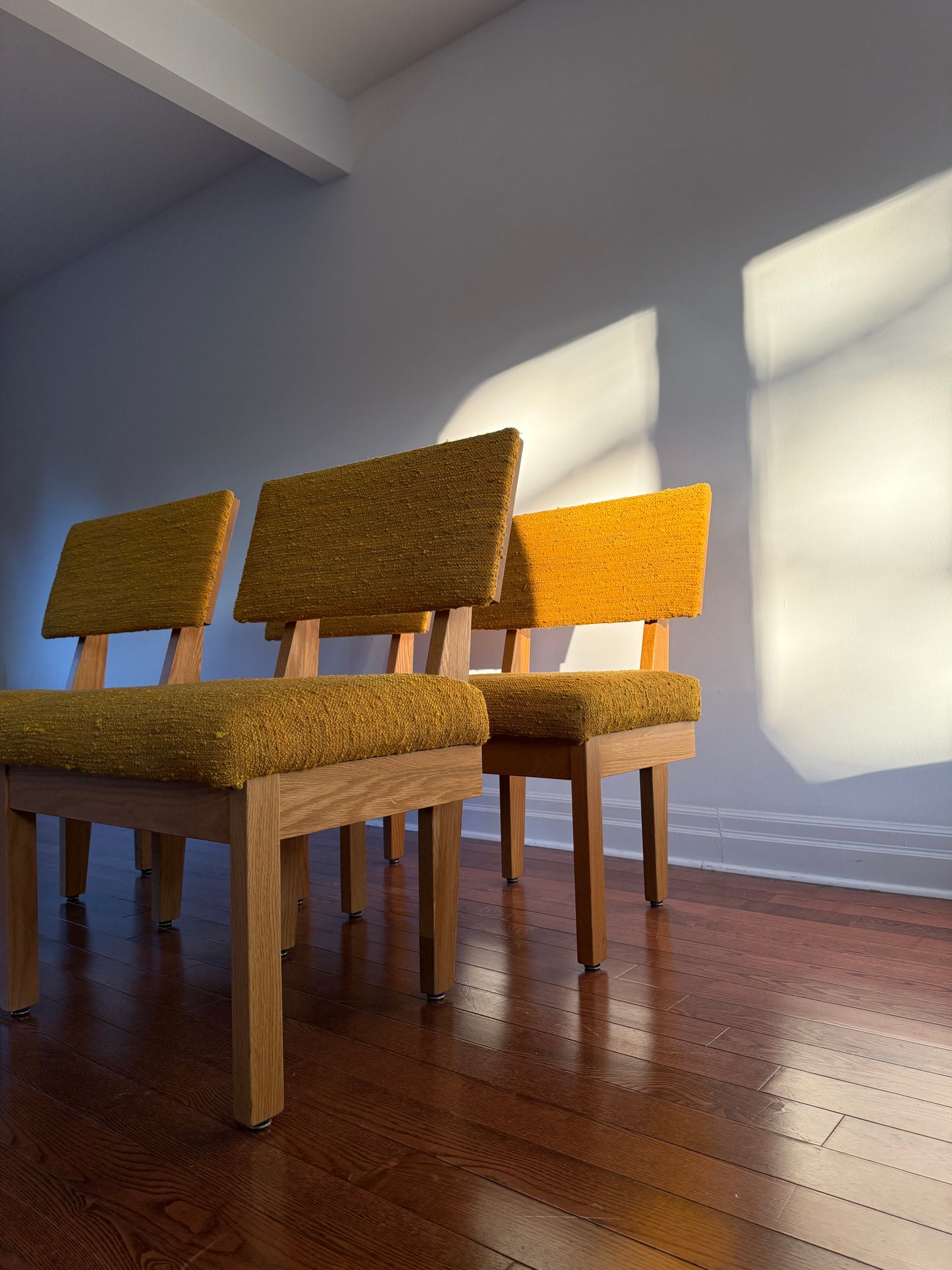 2 x Krug Oak Oversized Dining or Occasional Chairs, 1980