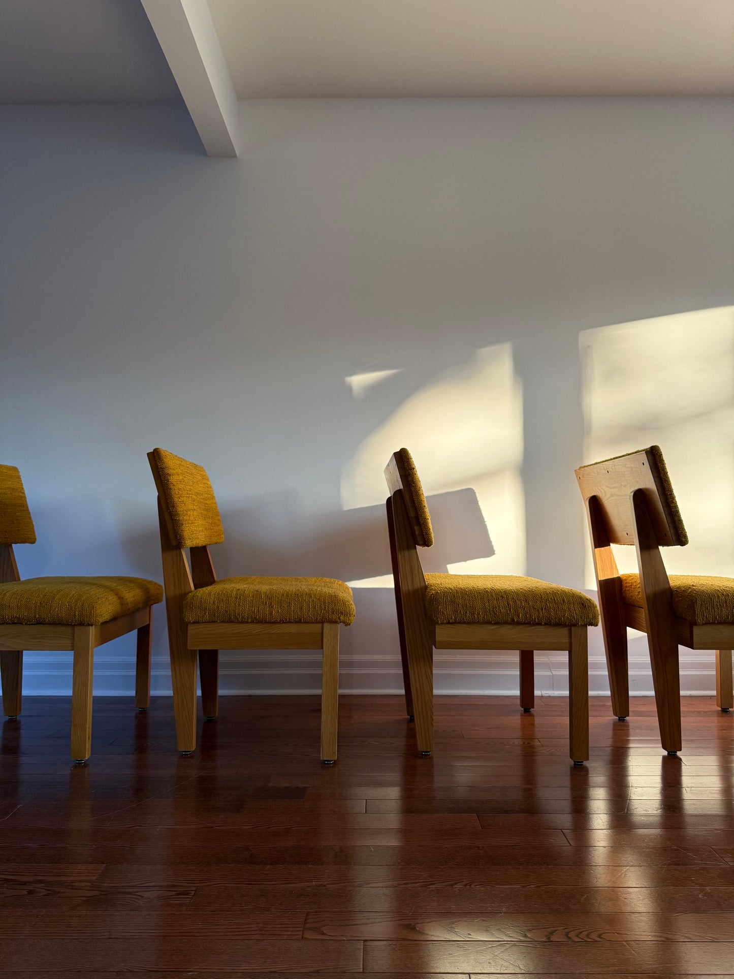 2 x Krug Oak Oversized Dining or Occasional Chairs, 1980