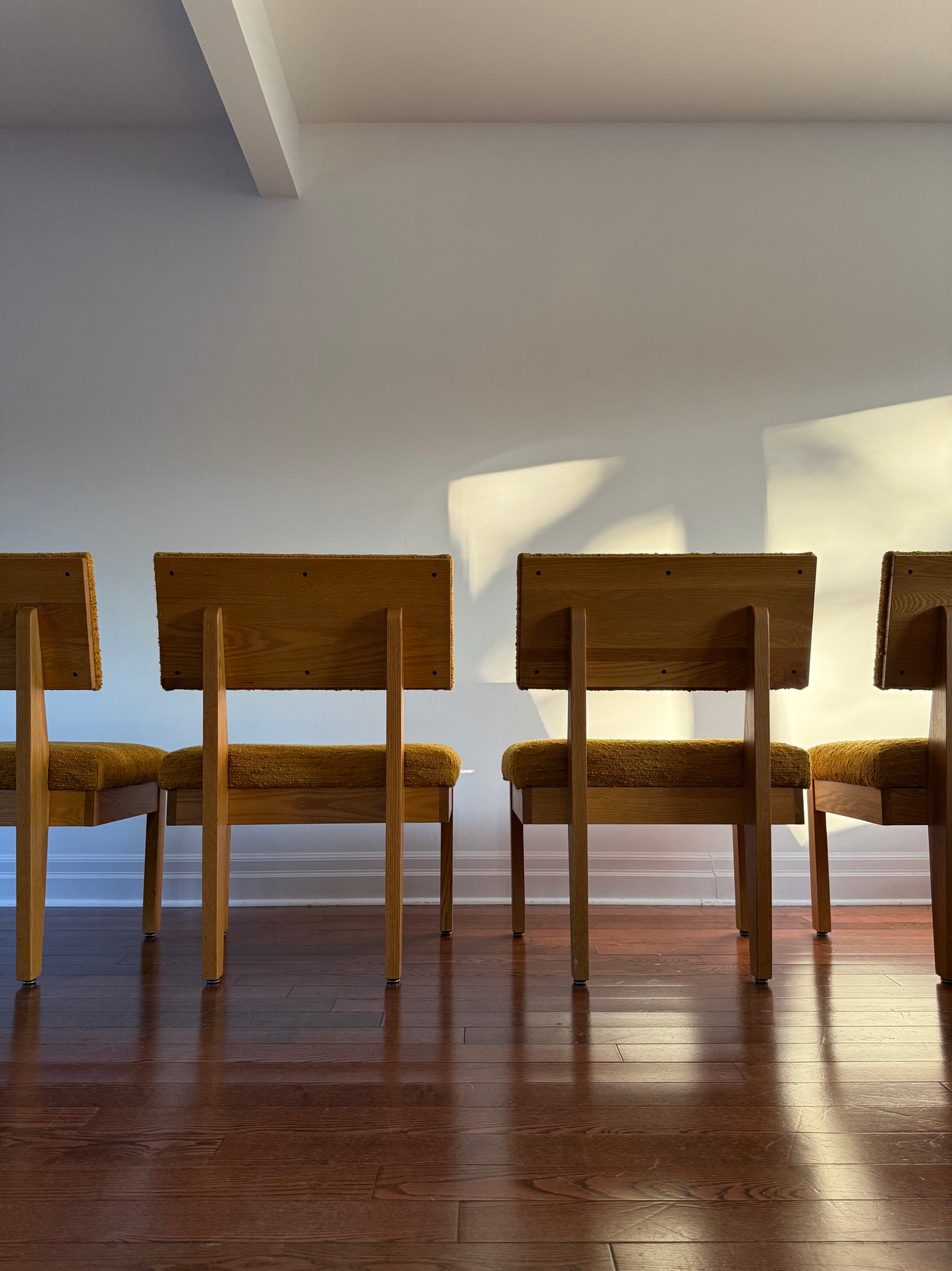 2 x Krug Oak Oversized Dining or Occasional Chairs, 1980