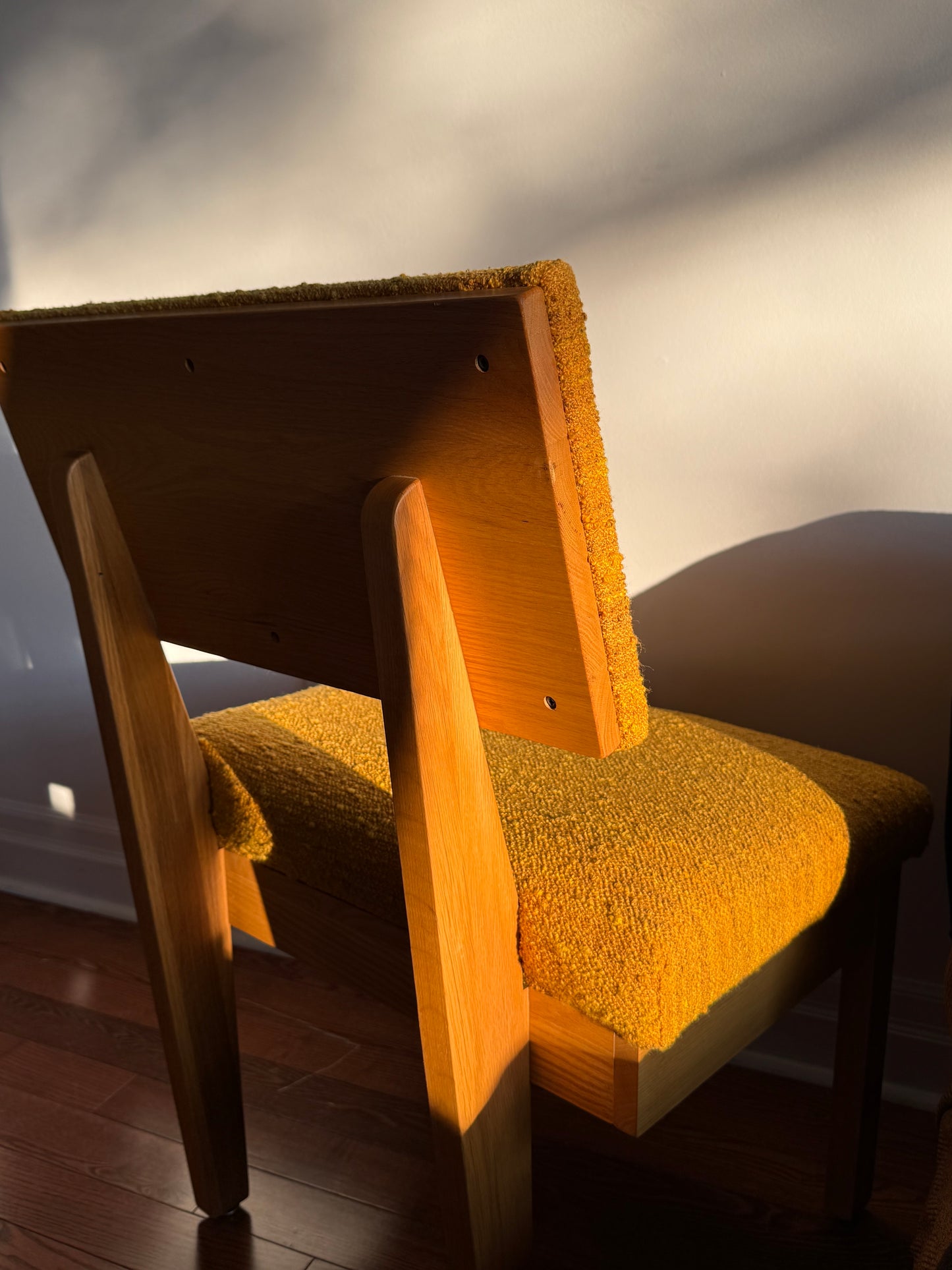 2 x Krug Oak Oversized Dining or Occasional Chairs, 1980