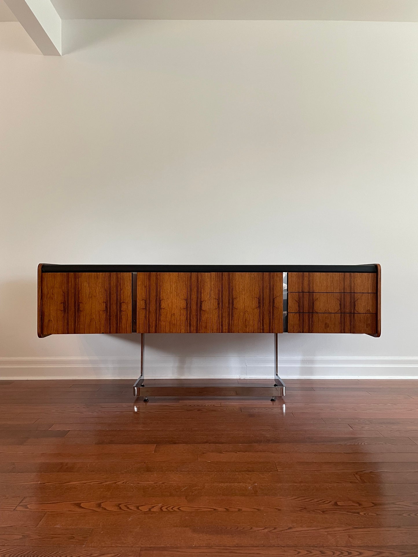Ste Marie & Laurent Rosewood Chrome Executive Credenza