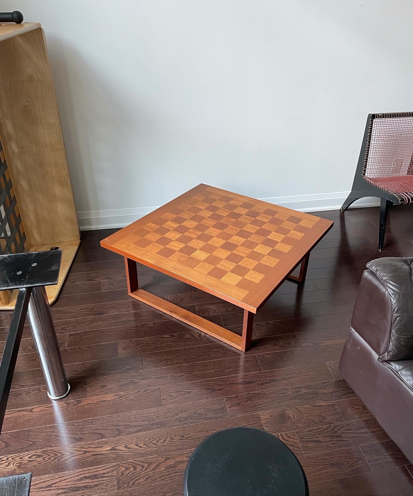 France & Son Teak Patchwork Square Coffee Table