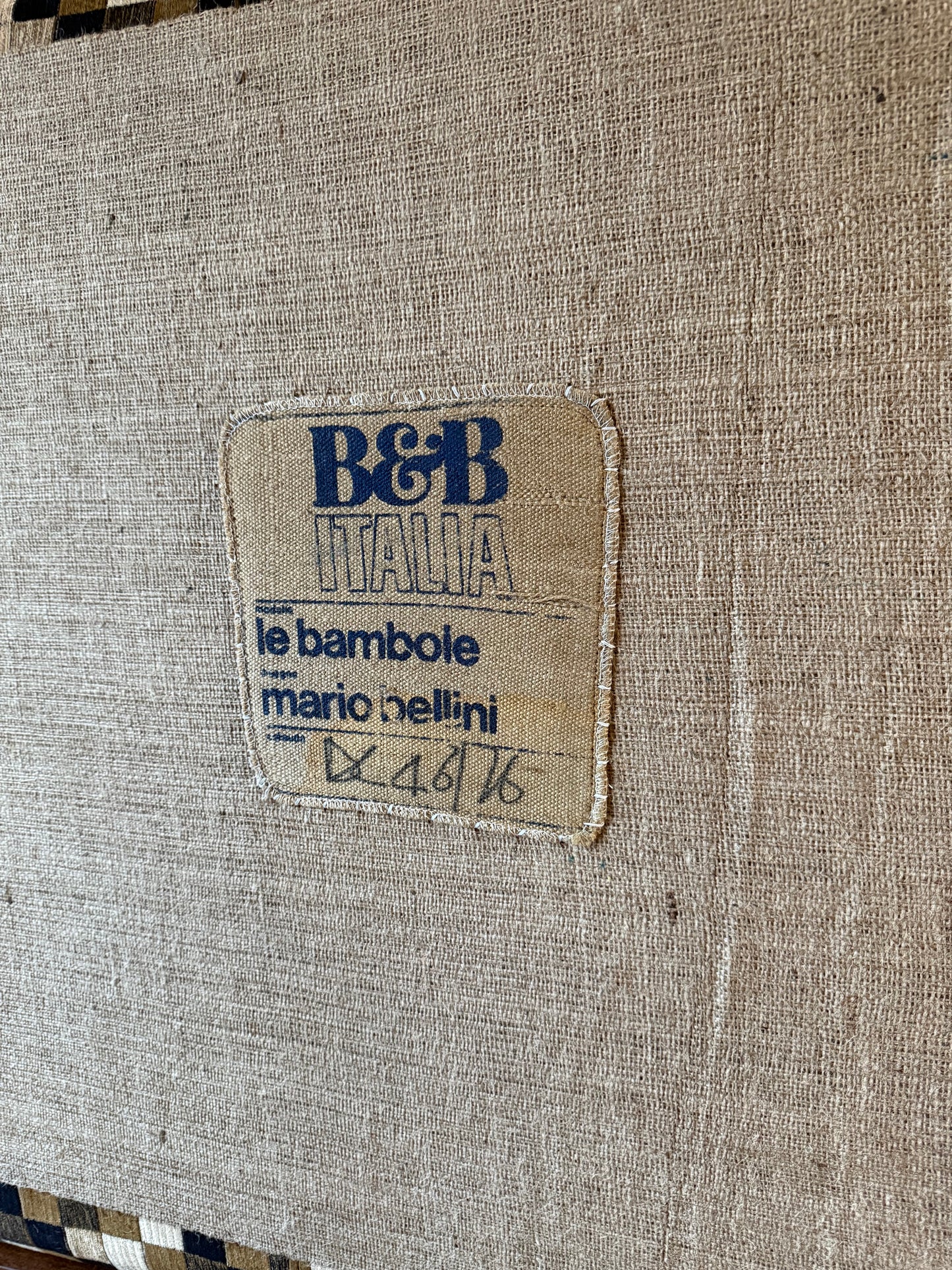 Le Bambole Sofa by Mario Bellini for B&B Italia, 1976