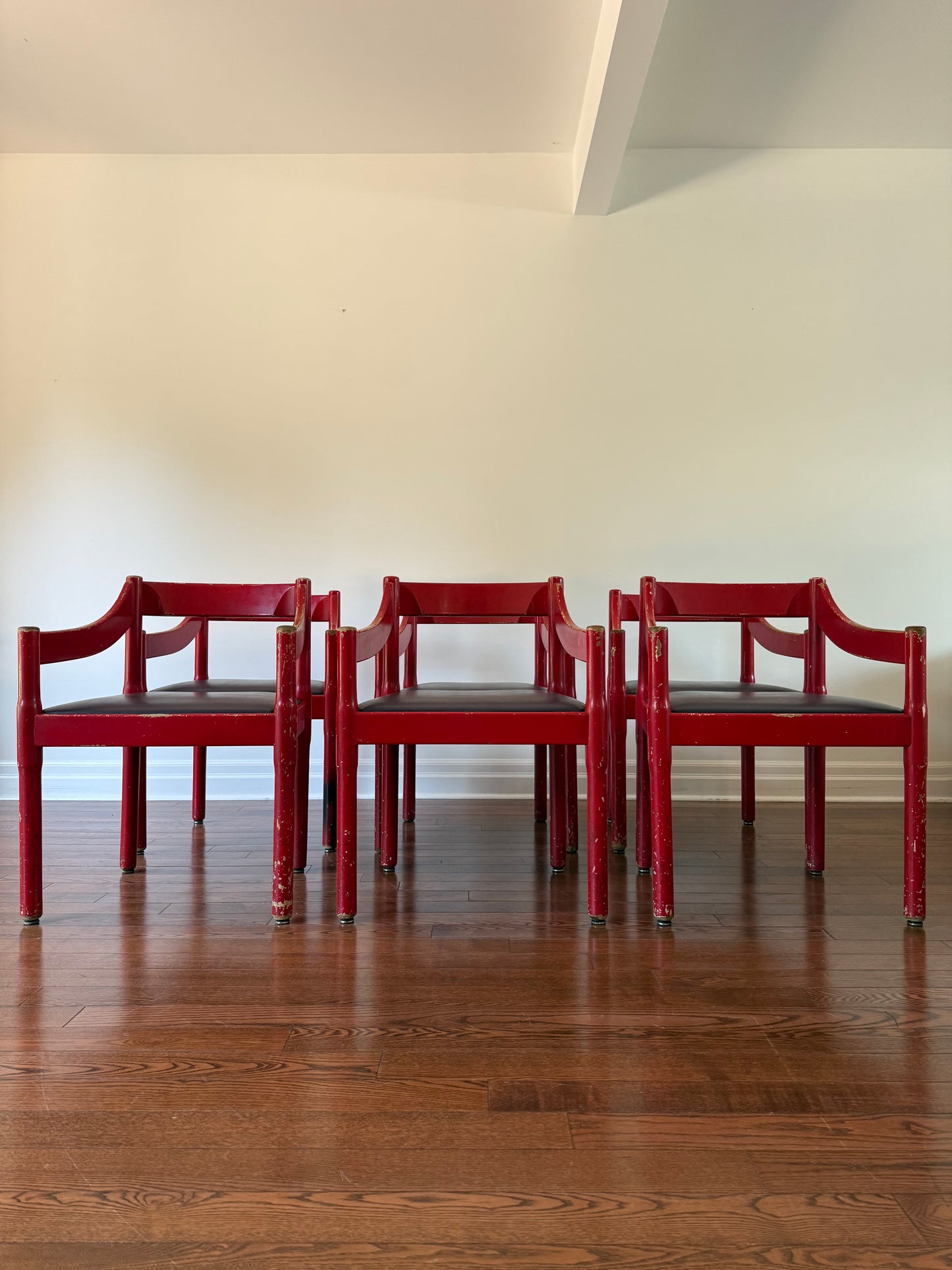 Cassina Carimate Dining Chairs, 1960s
