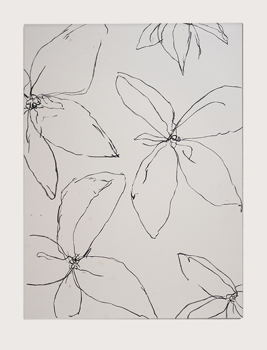 Untitled Drawing, pastel on paper, 30" x 22", 2026