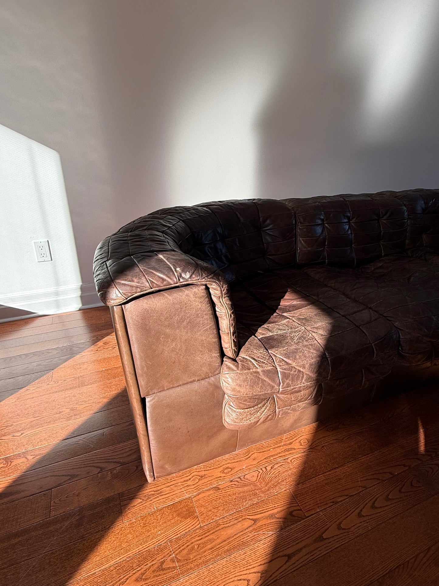 de Sede DS 11 Modular Patchwork Leather Sofa & Loveseats