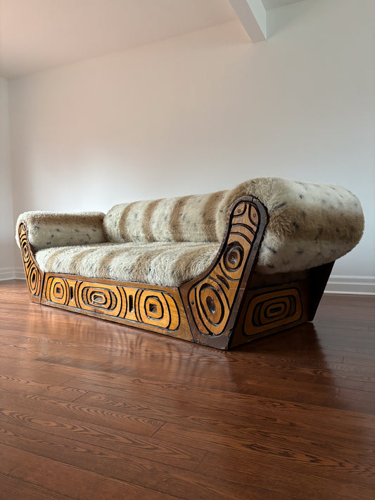 Witco Pine & Fur Sofa