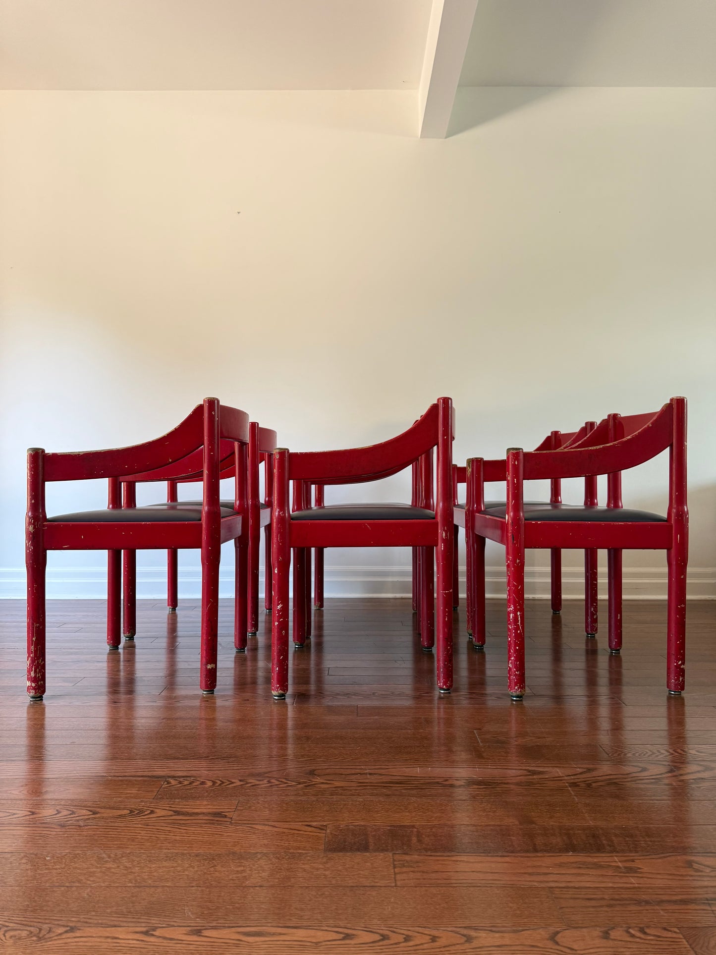 Cassina Carimate Dining Chairs, 1960s