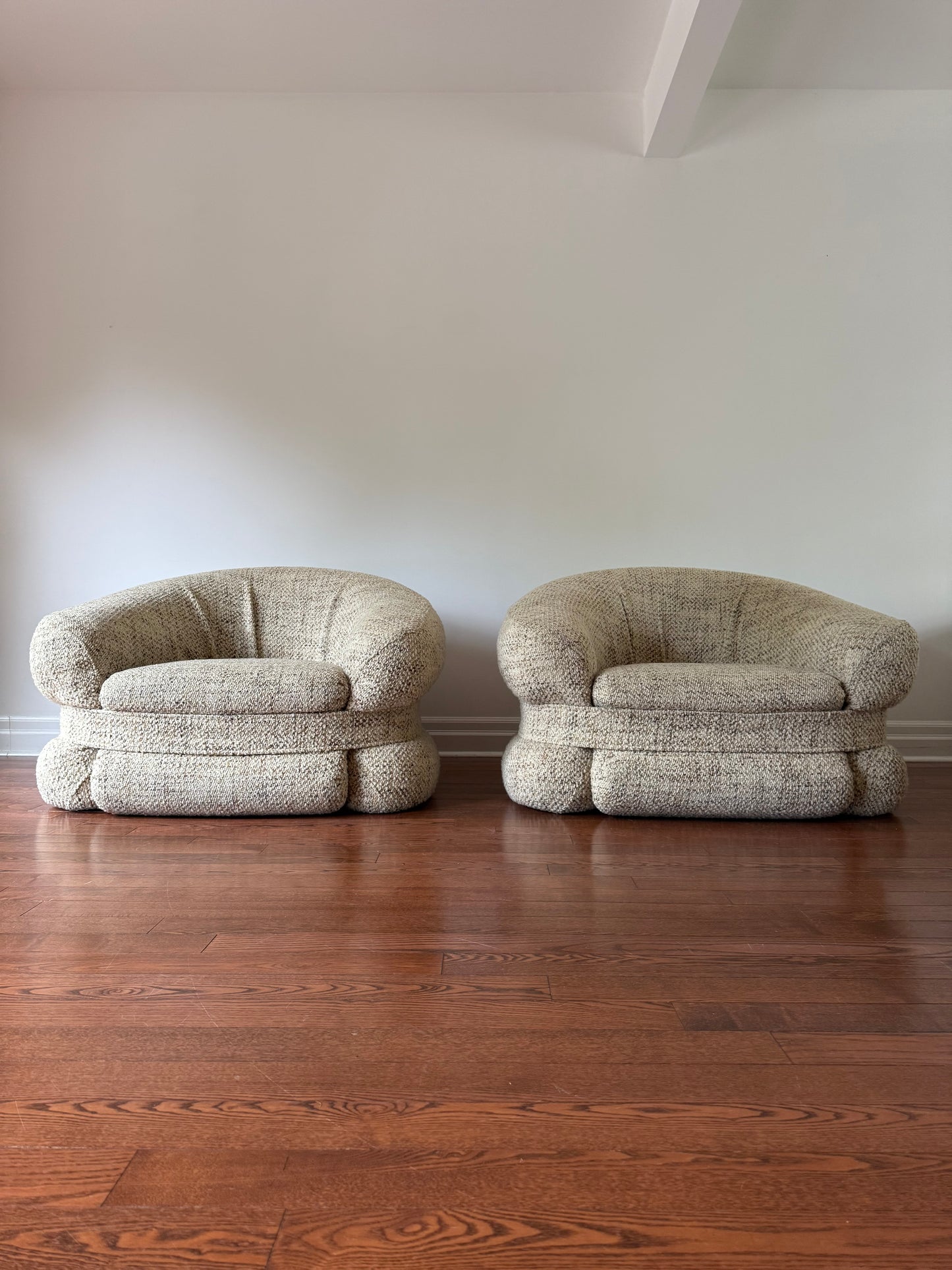 Tweed Lounge Chairs