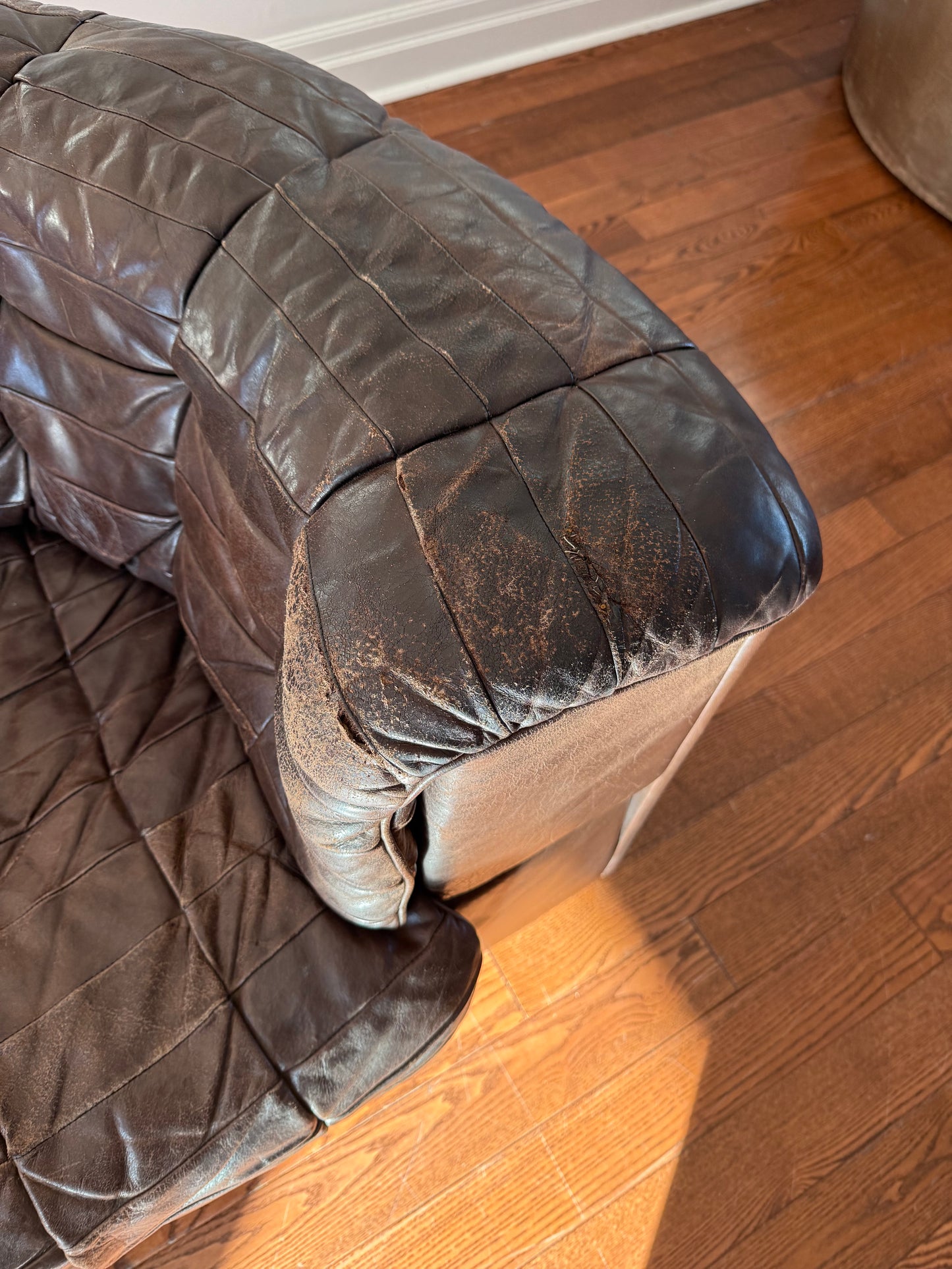 de Sede DS 11 Modular Patchwork Leather Sofa & Loveseats