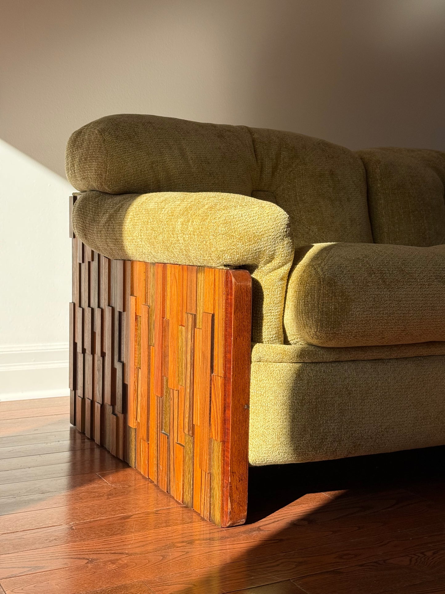 Vintage Brutalist Sofa