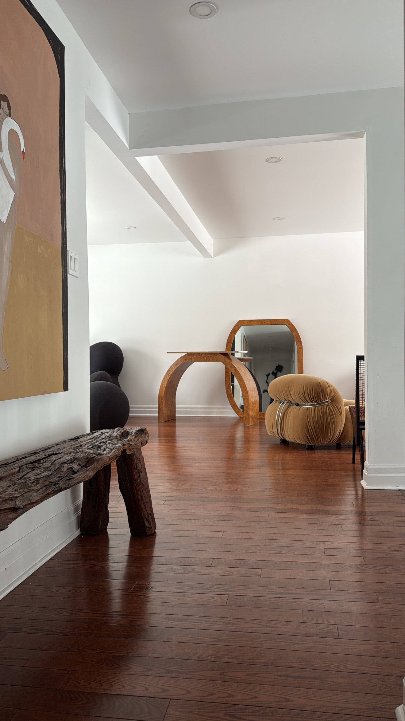 Soriana Lounge Chair & Pouf by Afra & Tobia Scarpa for Cassina