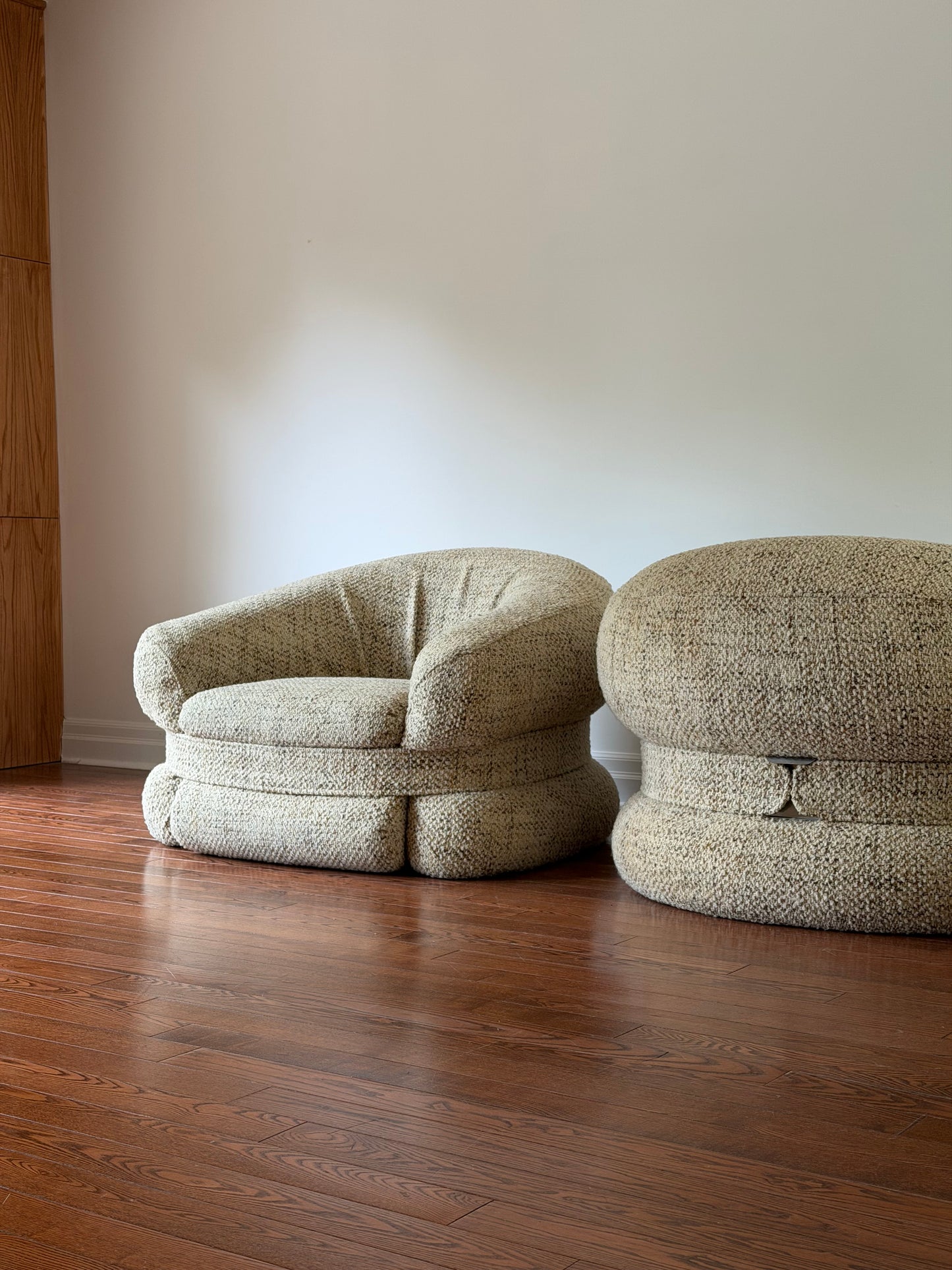 Tweed Lounge Chairs