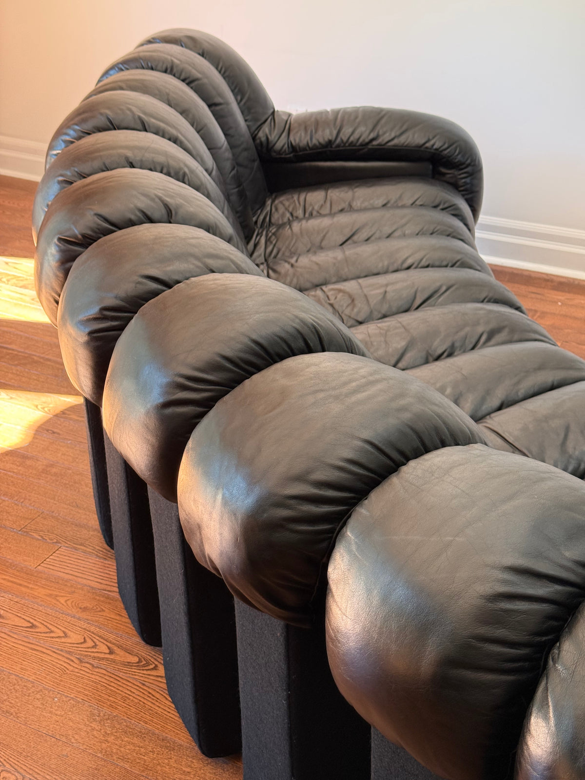 de Sede DS-600 12 Element ''Non Stop'' Sectional Sofa by Ueli Berger, Eleanora Peduzzi-Riva & Hans Ulrich, 1970s