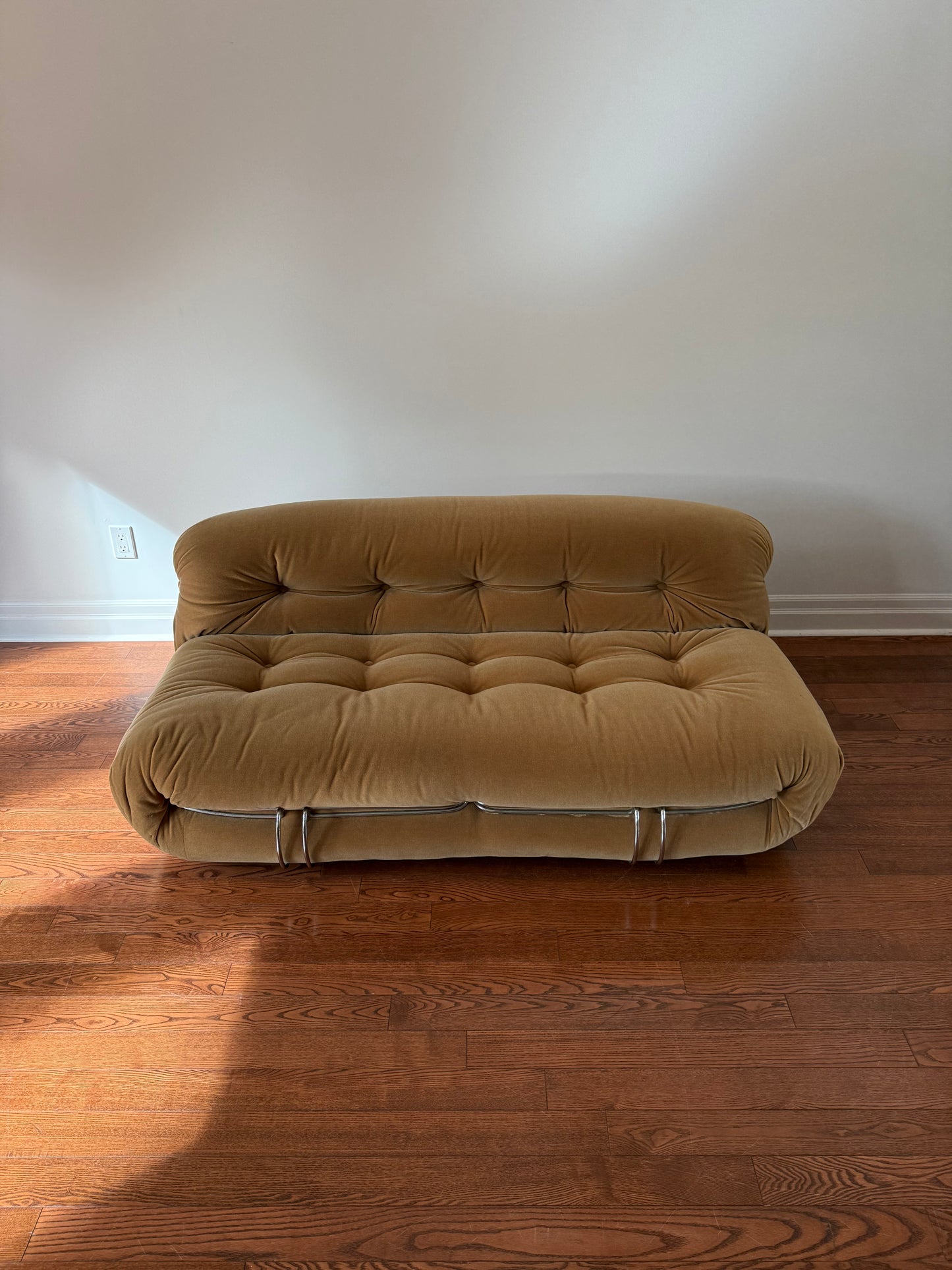 Soriana Loveseat by Afra & Tobia Scarpa for Cassina, 1970s