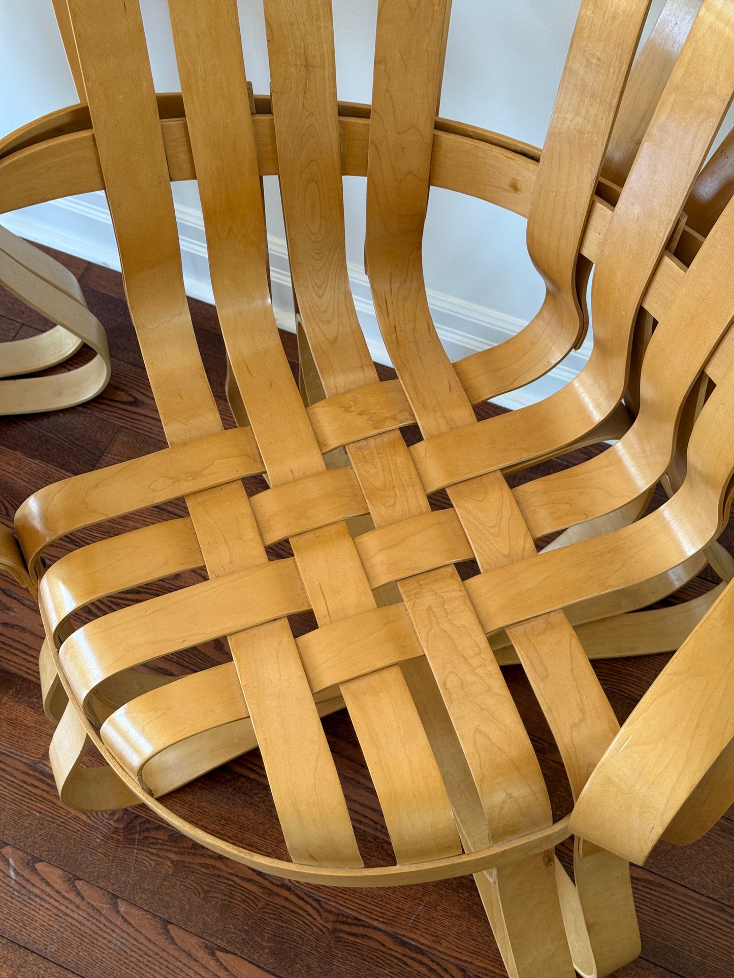 2 x Frank Gehry Cross Check Chairs by Knoll