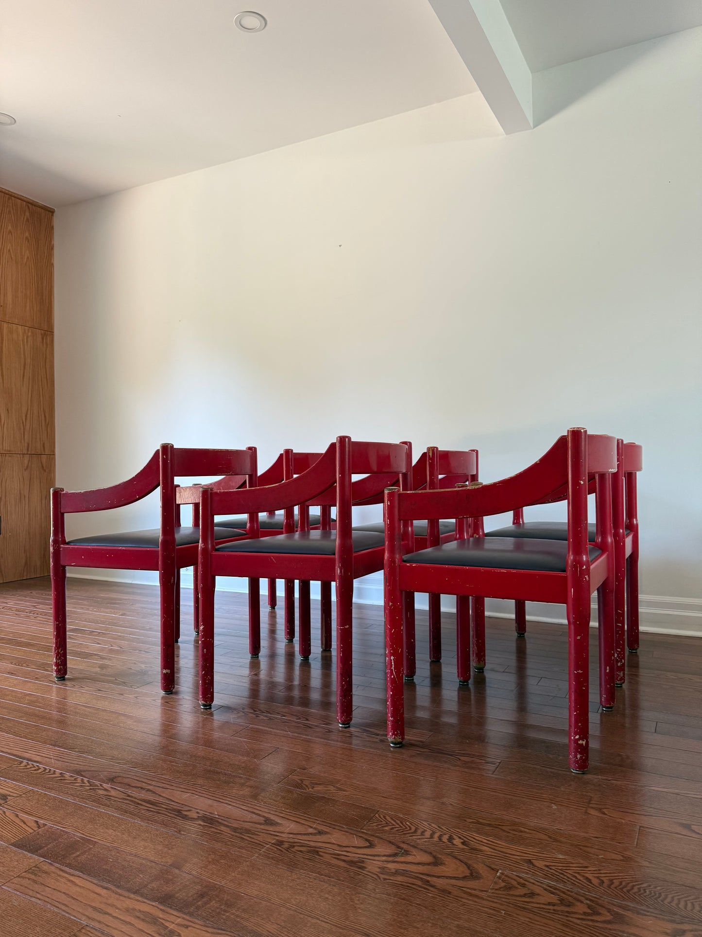 Cassina Carimate Dining Chairs, 1960s