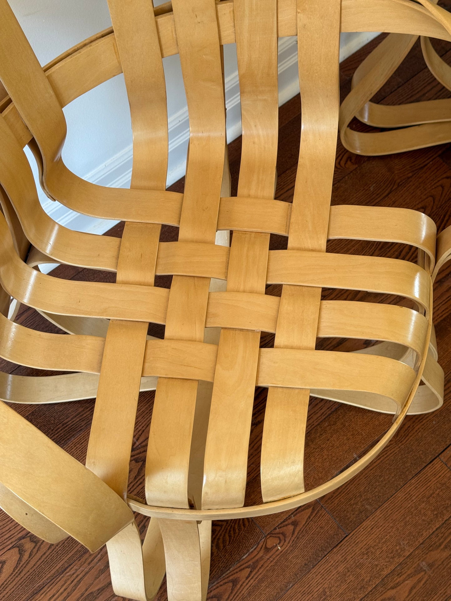 2 x Frank Gehry Cross Check Chairs by Knoll