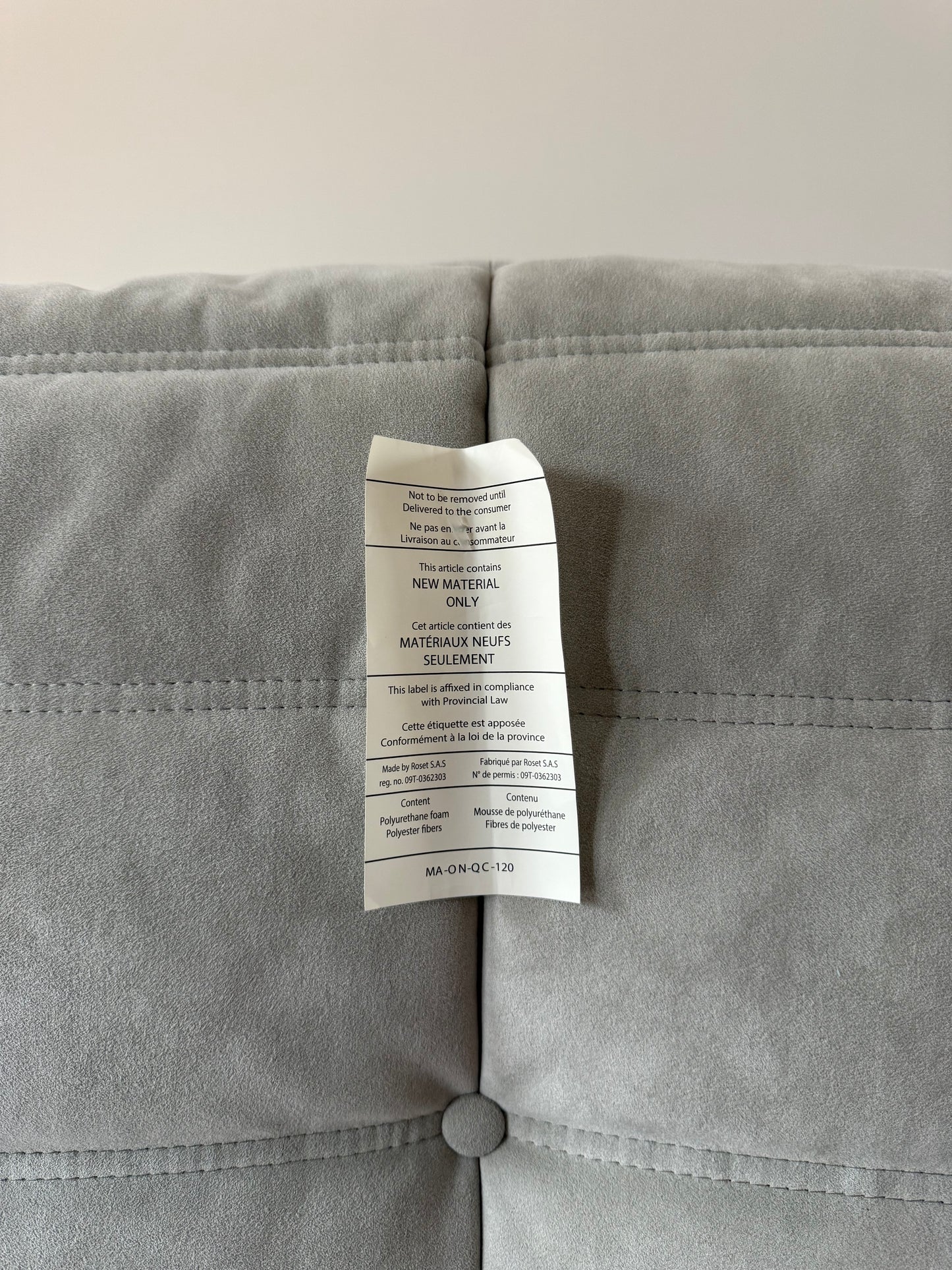 Ligne Roset Togo Loveseat without arms