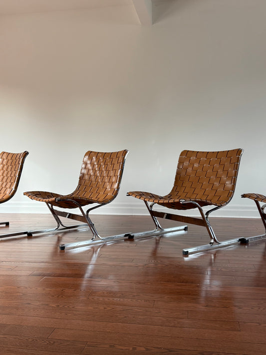 PLR 1 Lounge Chairs by Ross Littell for ICF De Pedova, 1960s