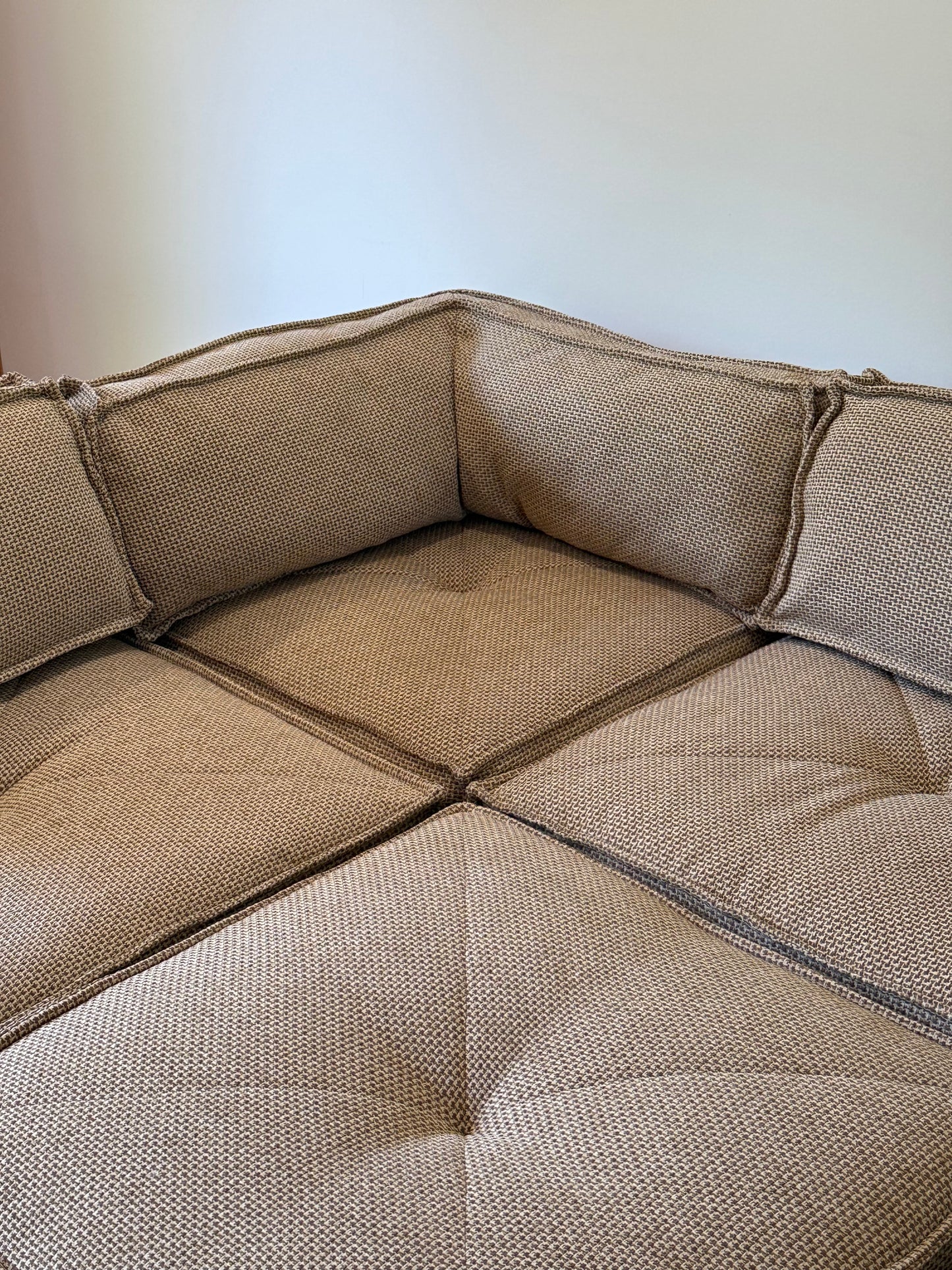Selig Playpen 6 Element Modular Sofa, 1970s