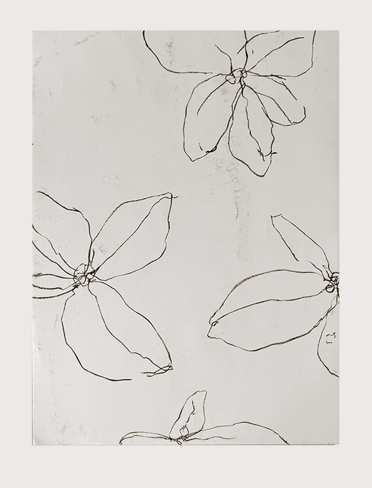 Untitled Drawing, pastel on paper, 30" x 22", 2026