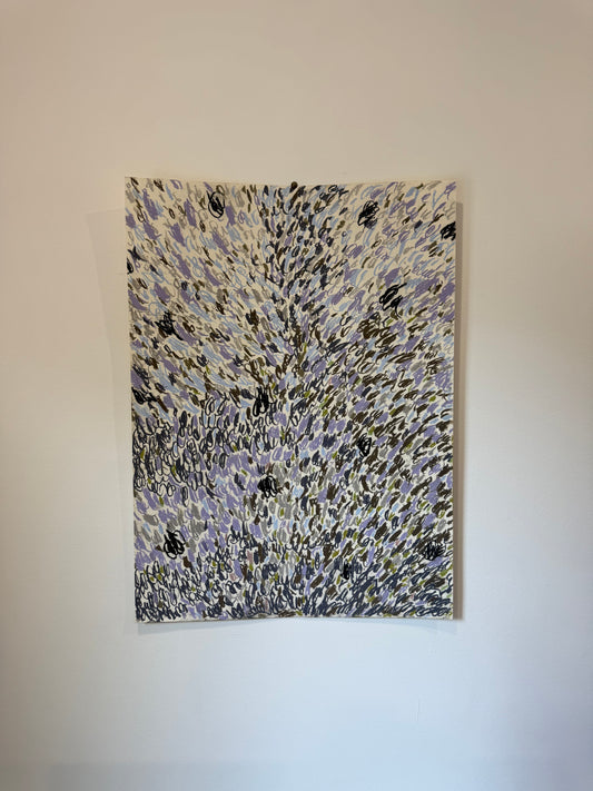 Untitled Drawing, pastel on paper, 30" x 22", 2026