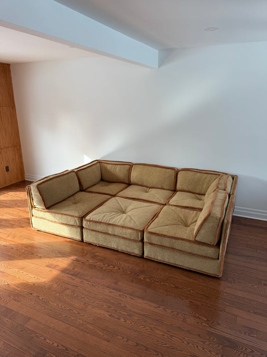 Selig Playpen 6 Element Modular Sofa, 1970s