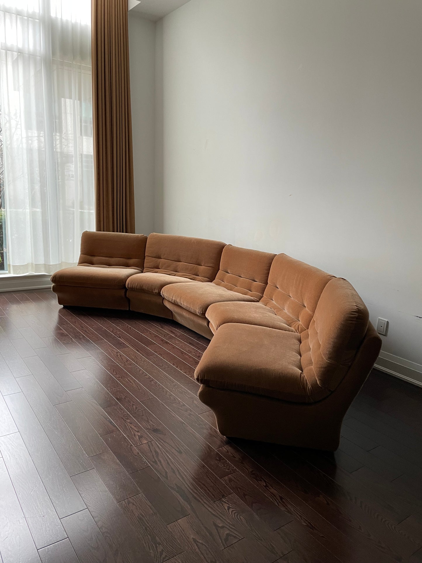 Vladimir Kagan Five-Piece Modular Sofa