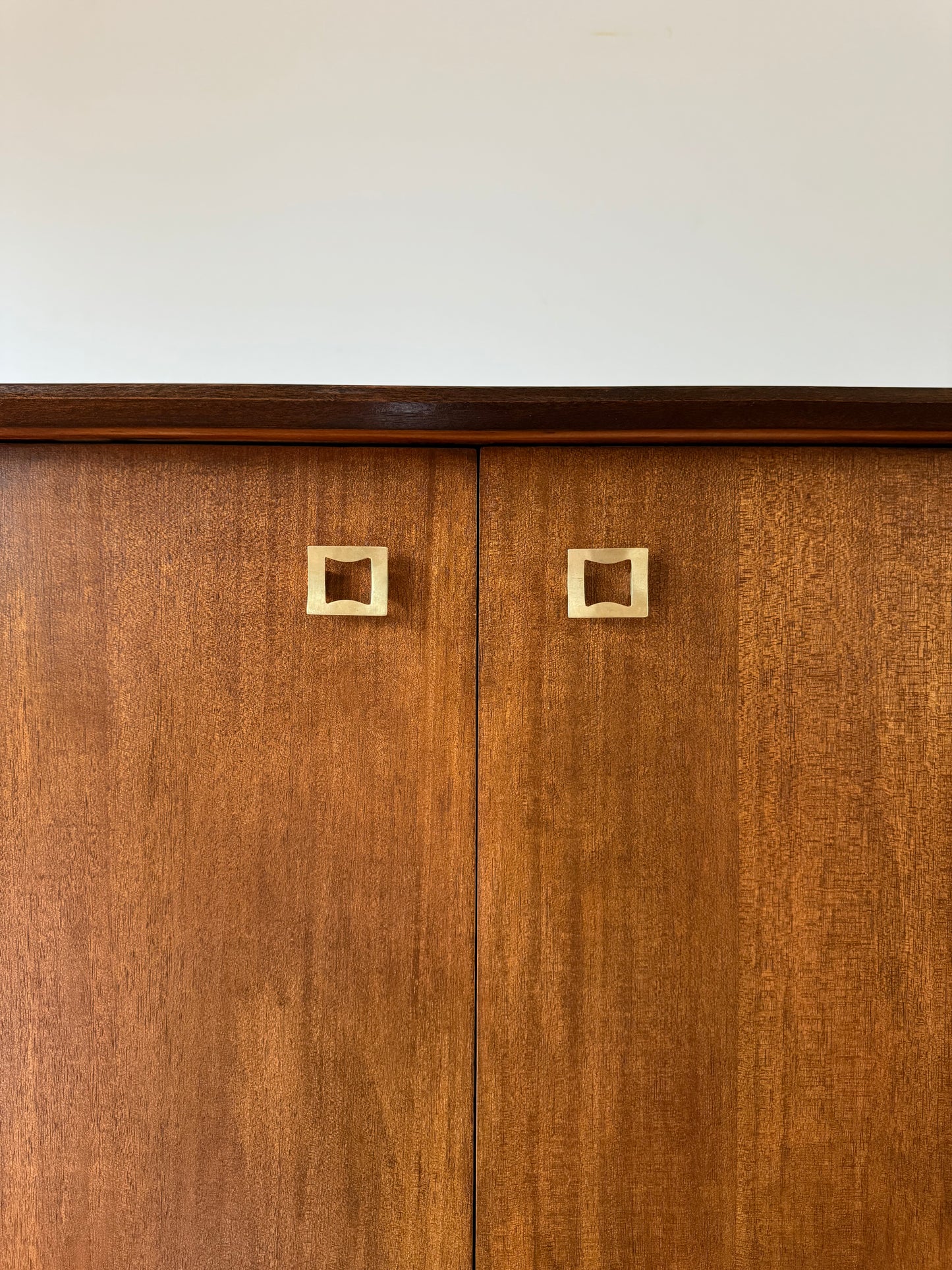 Vintage Walnut & Burlwood Sideboard