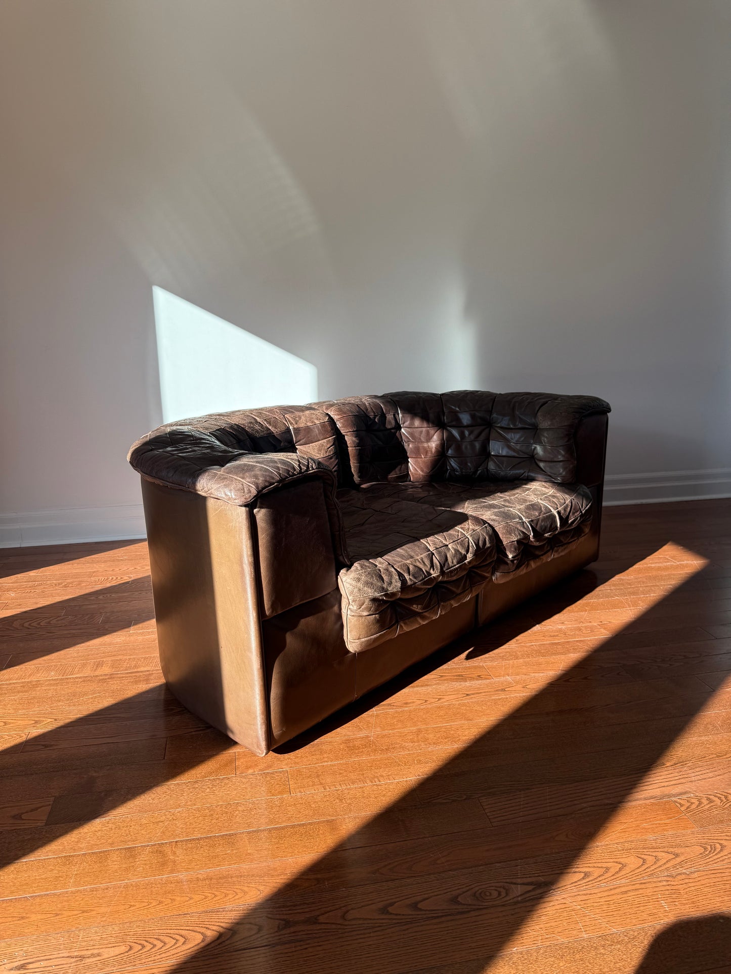 de Sede DS 11 Modular Patchwork Leather Sofa & Loveseats